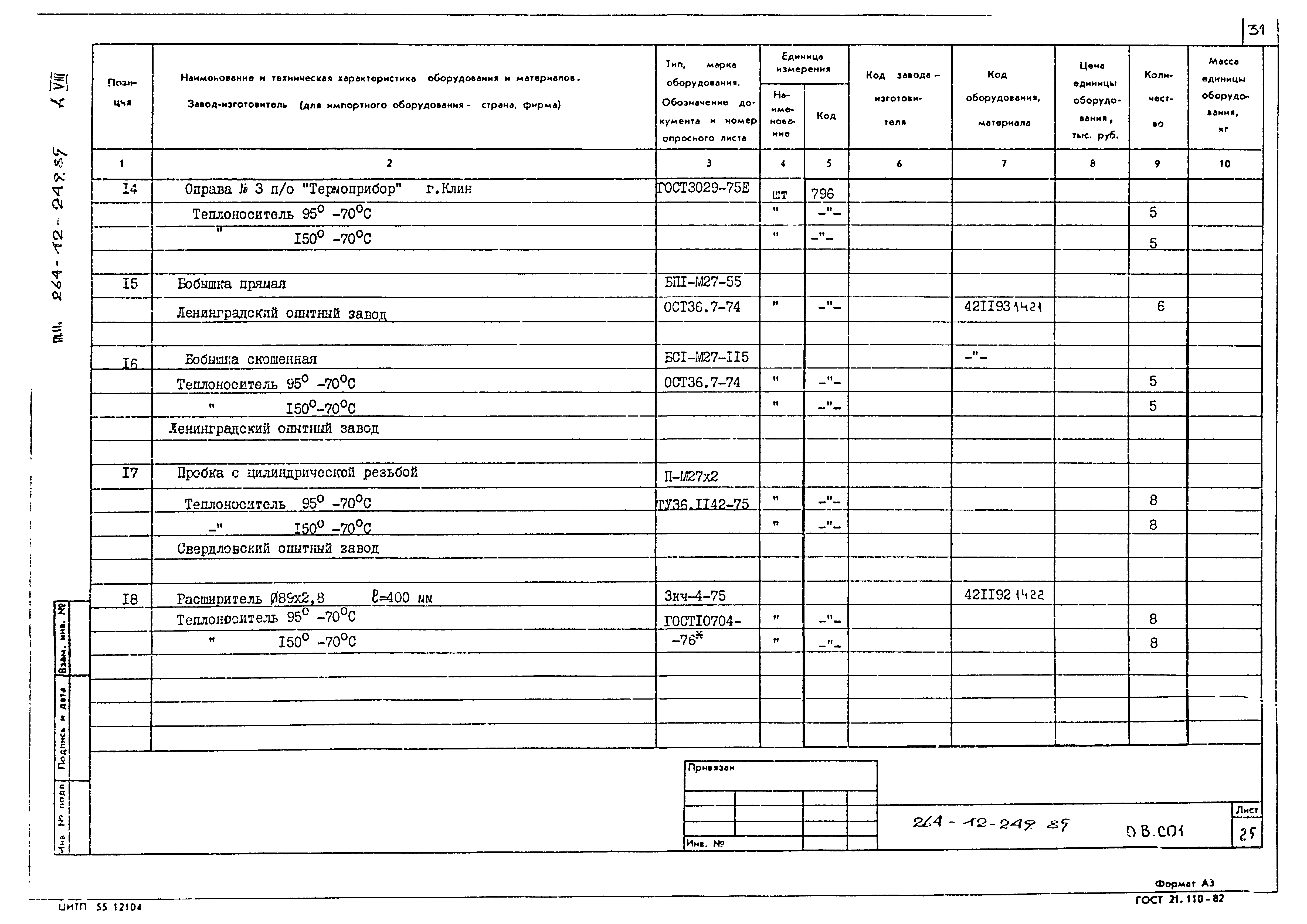 Типовой проект 264-12-249.85