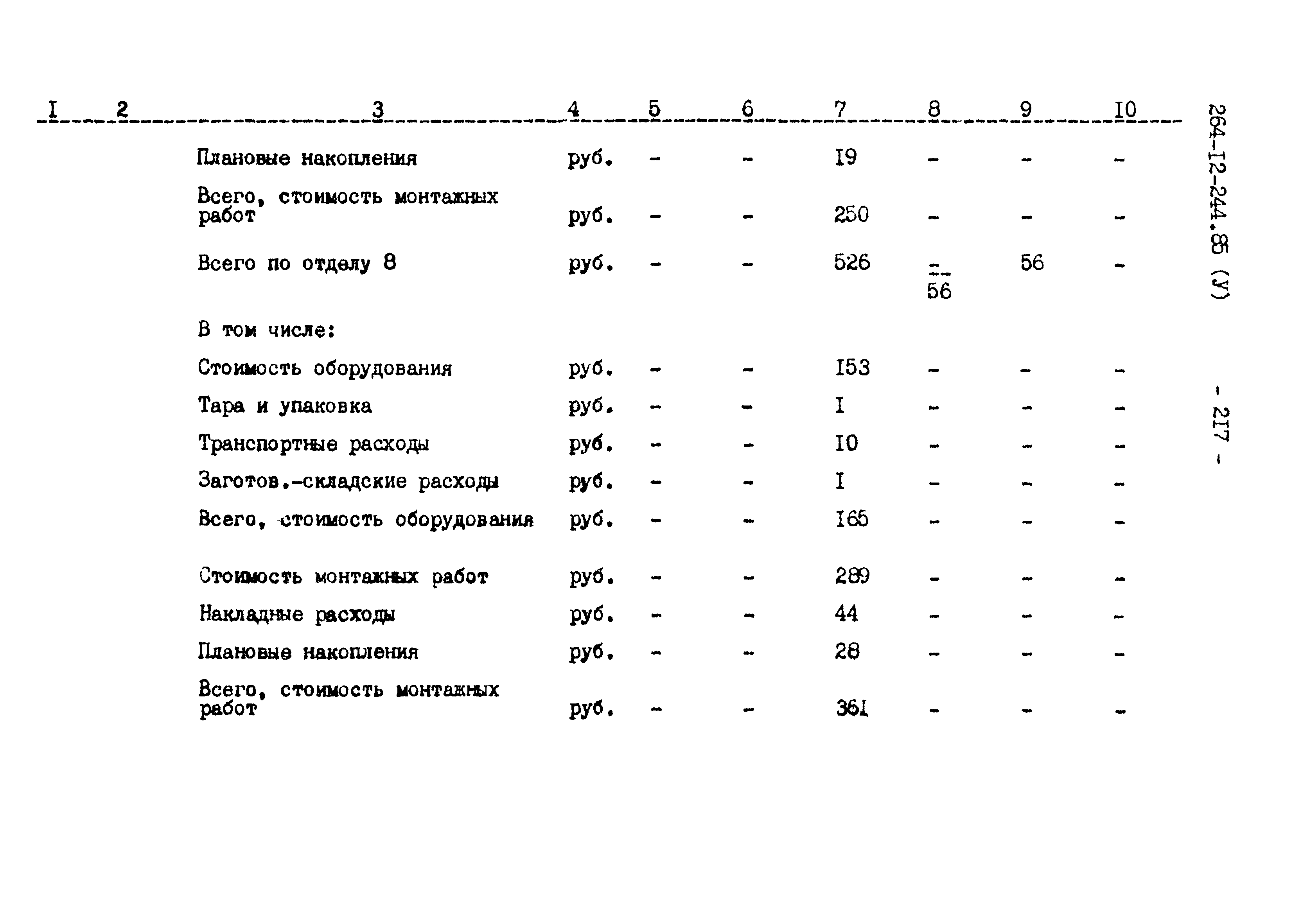 Типовой проект 264-12-244.85