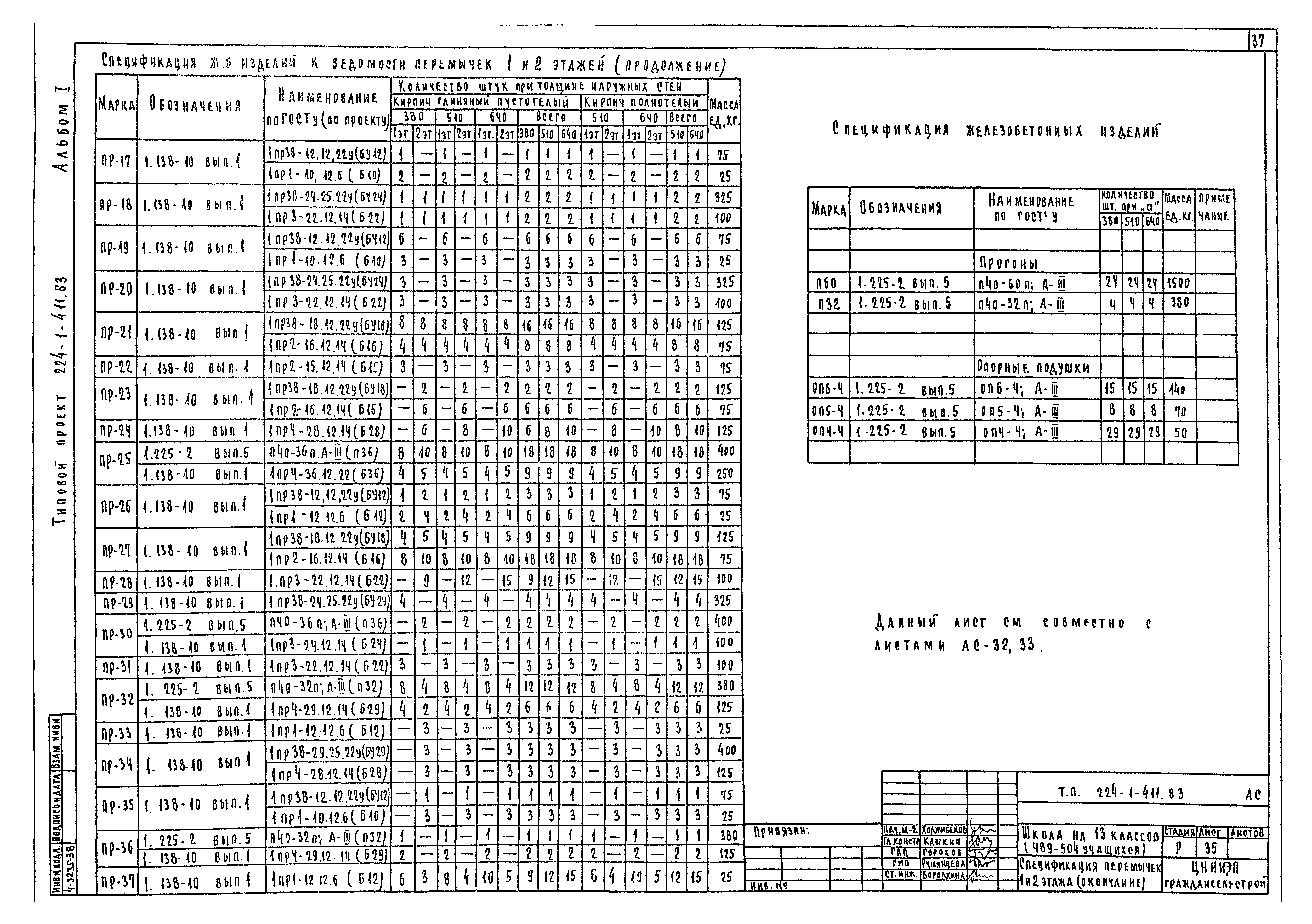 Типовой проект 224-1-411.83