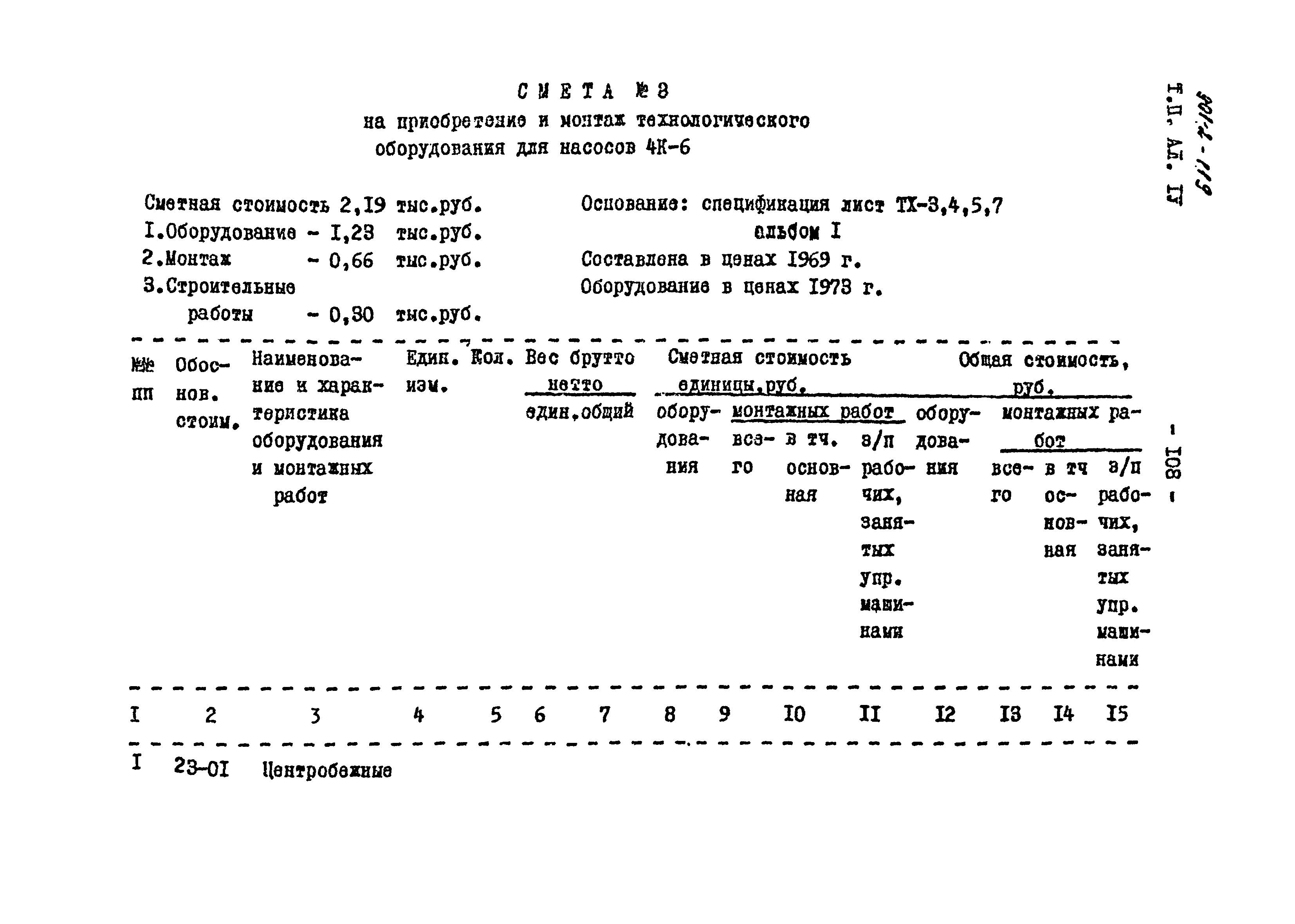 Типовой проект 901-2-119