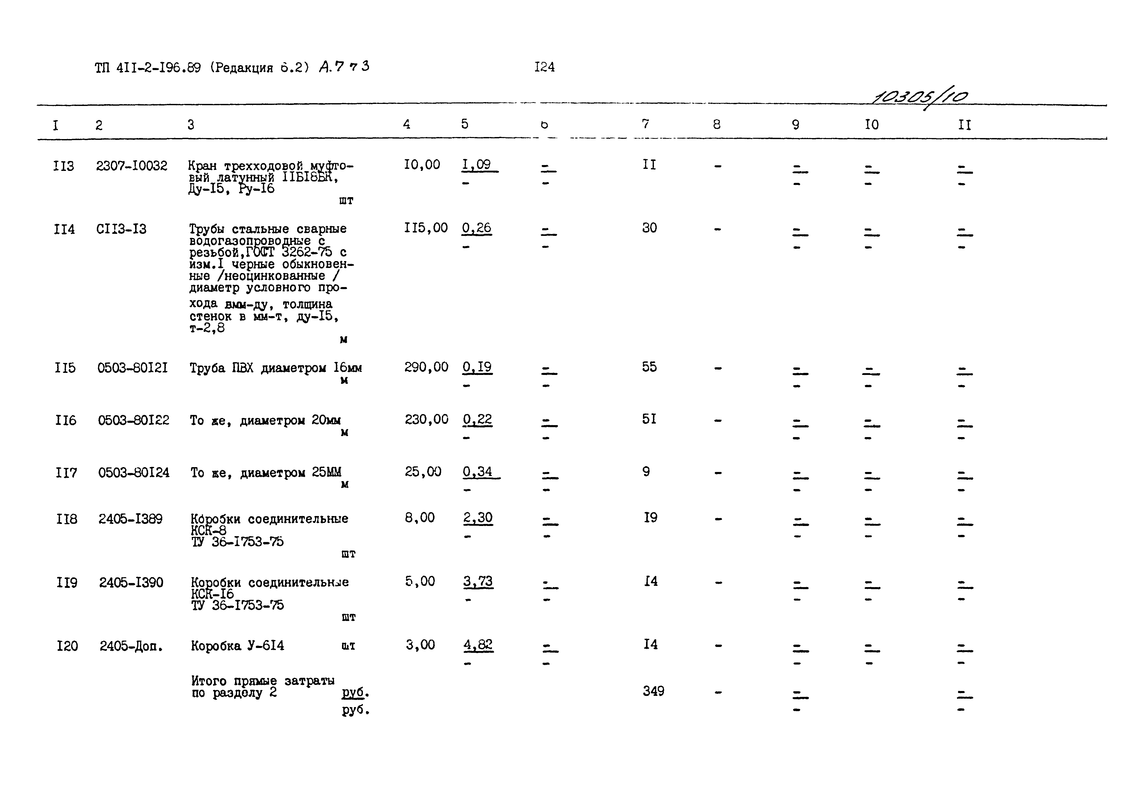 Типовой проект 411-2-196.89