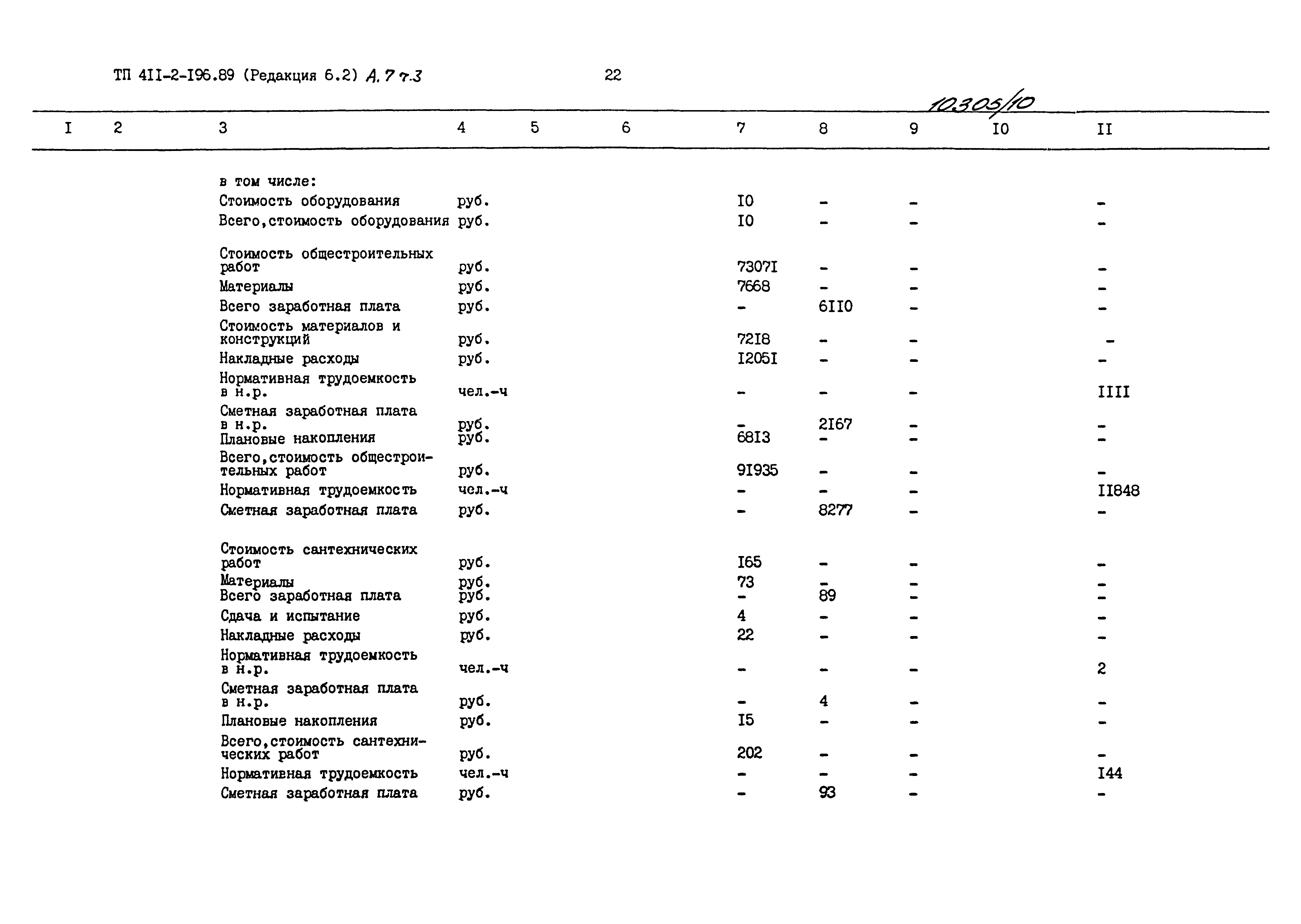 Типовой проект 411-2-196.89