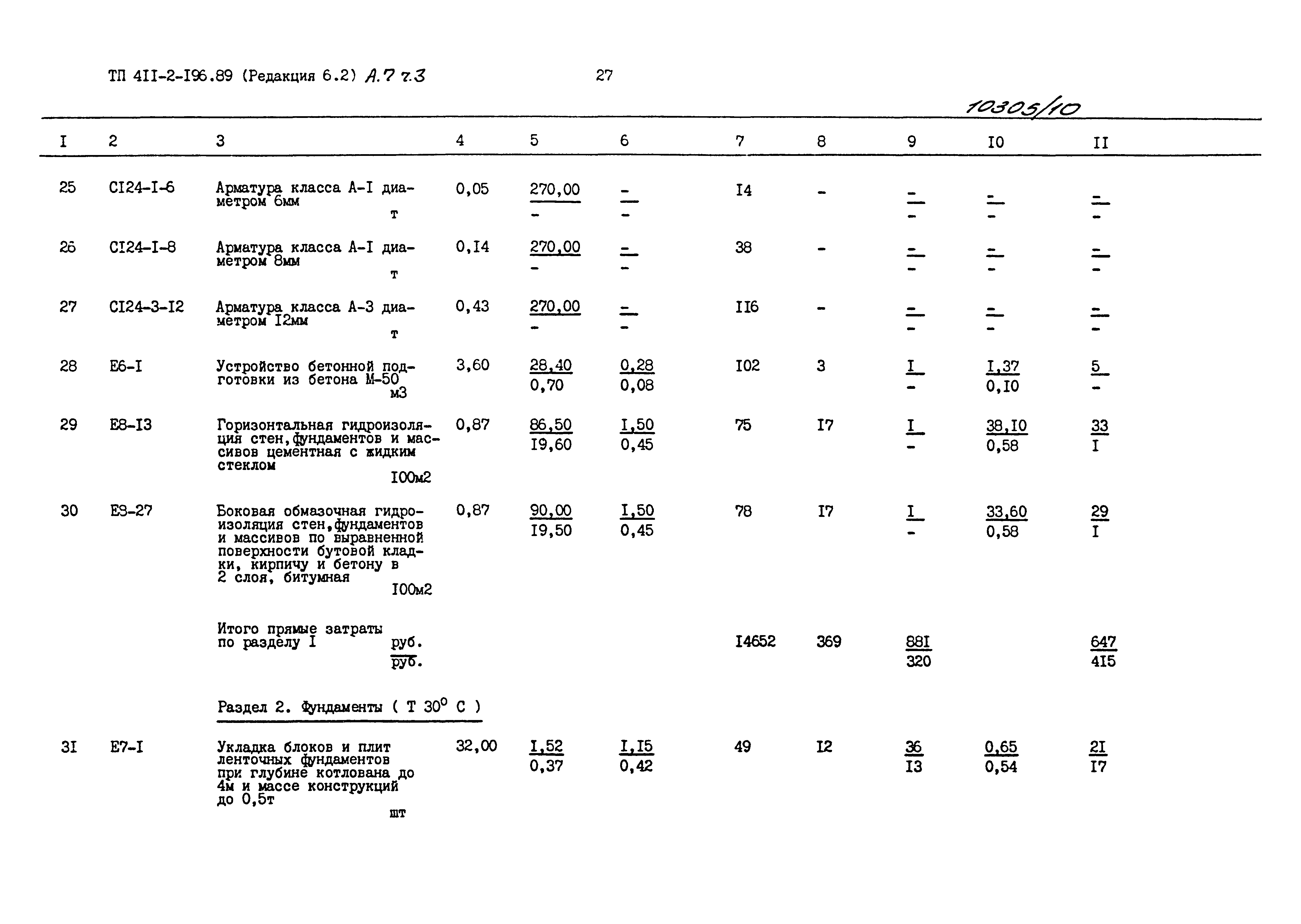 Типовой проект 411-2-196.89