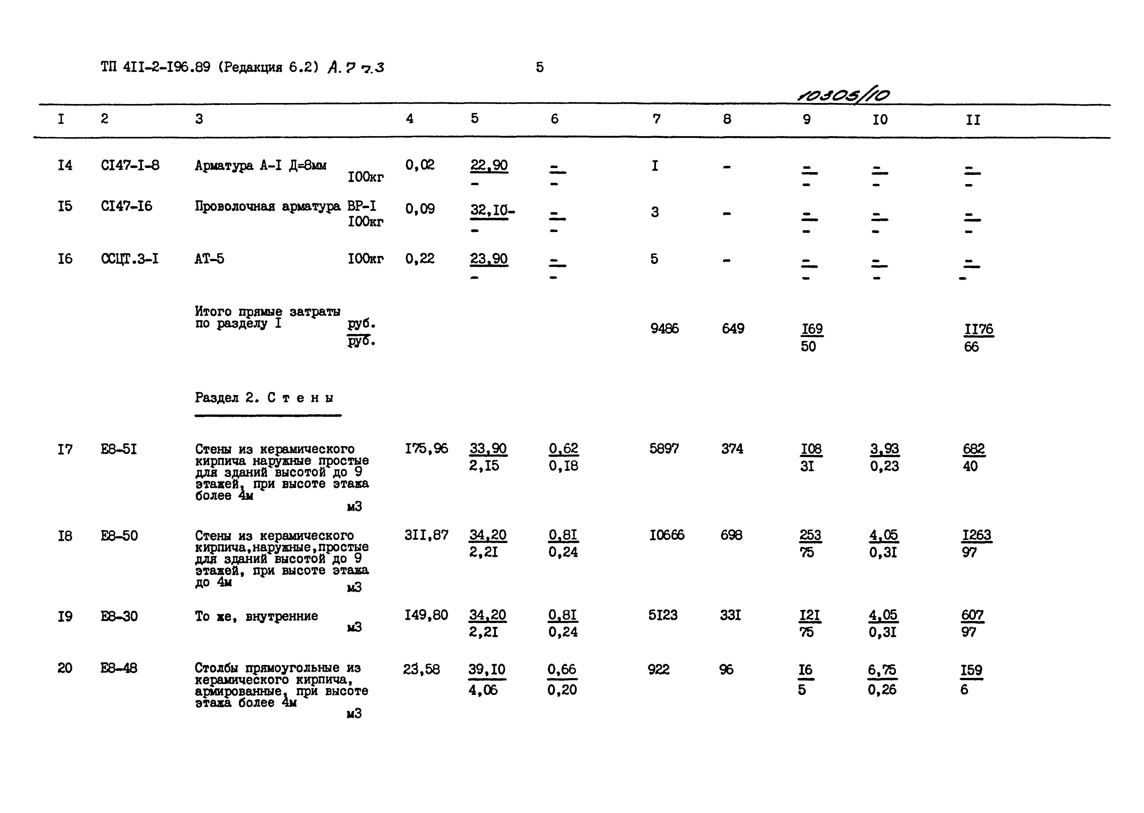 Типовой проект 411-2-196.89