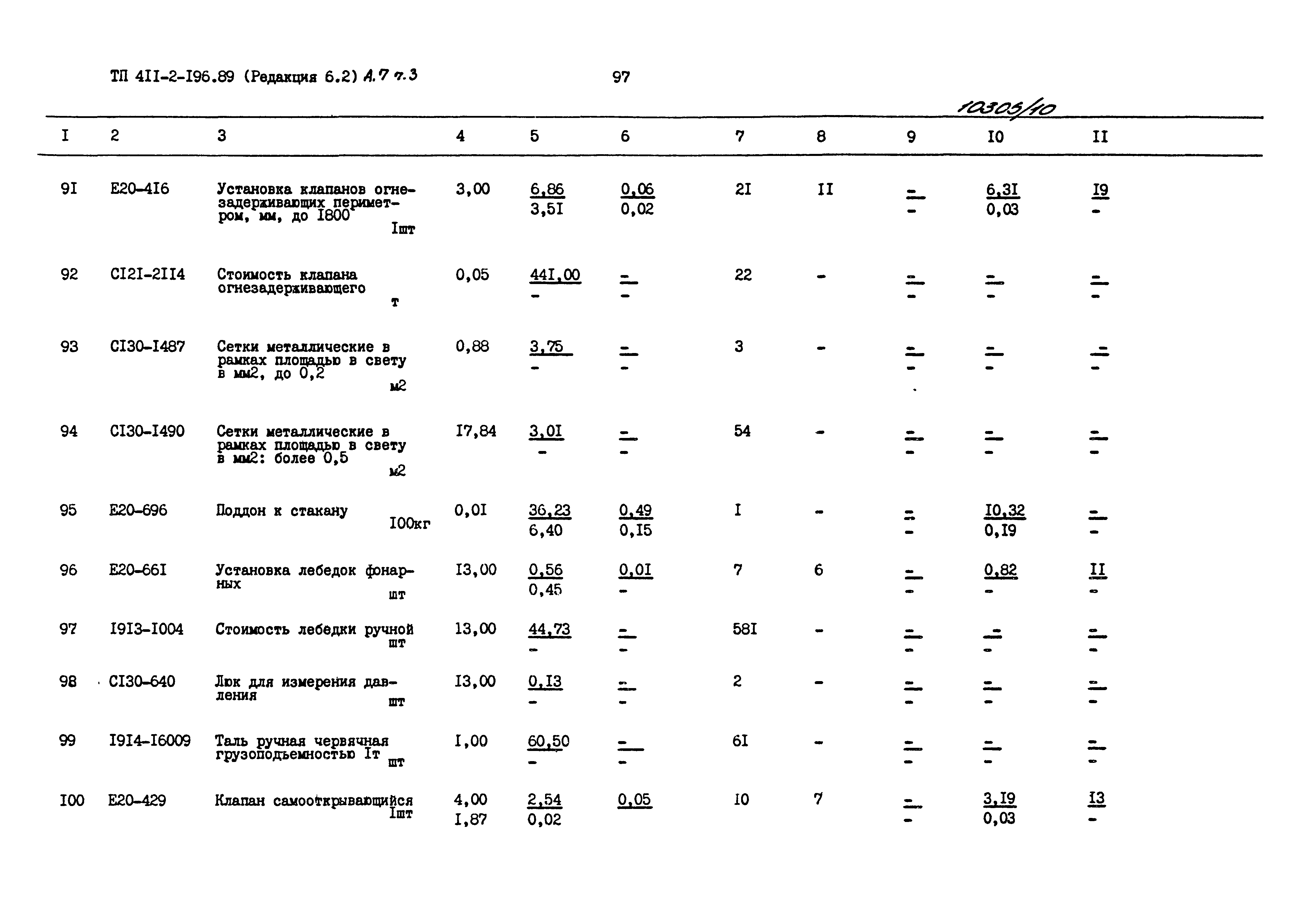 Типовой проект 411-2-196.89