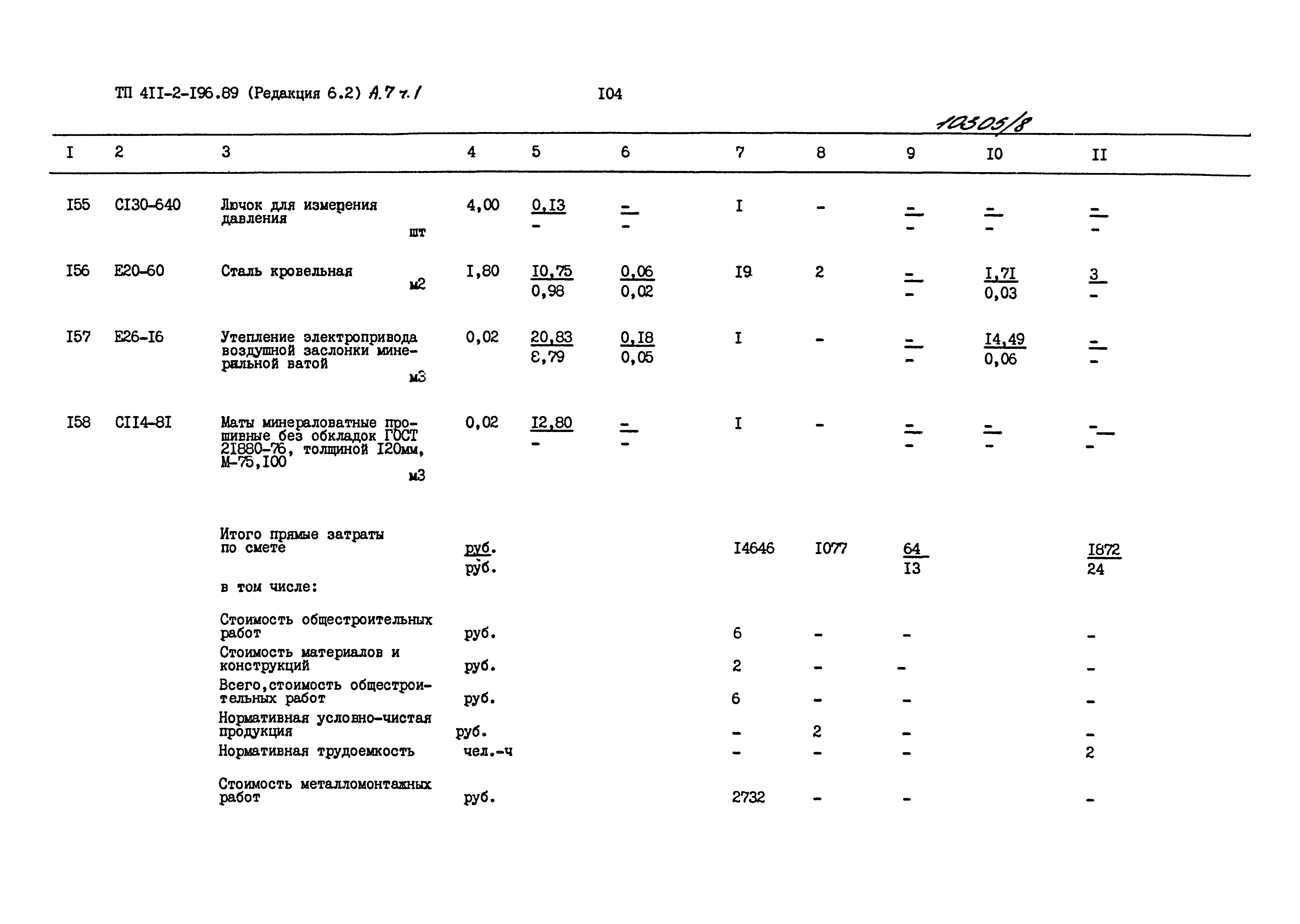 Типовой проект 411-2-196.89