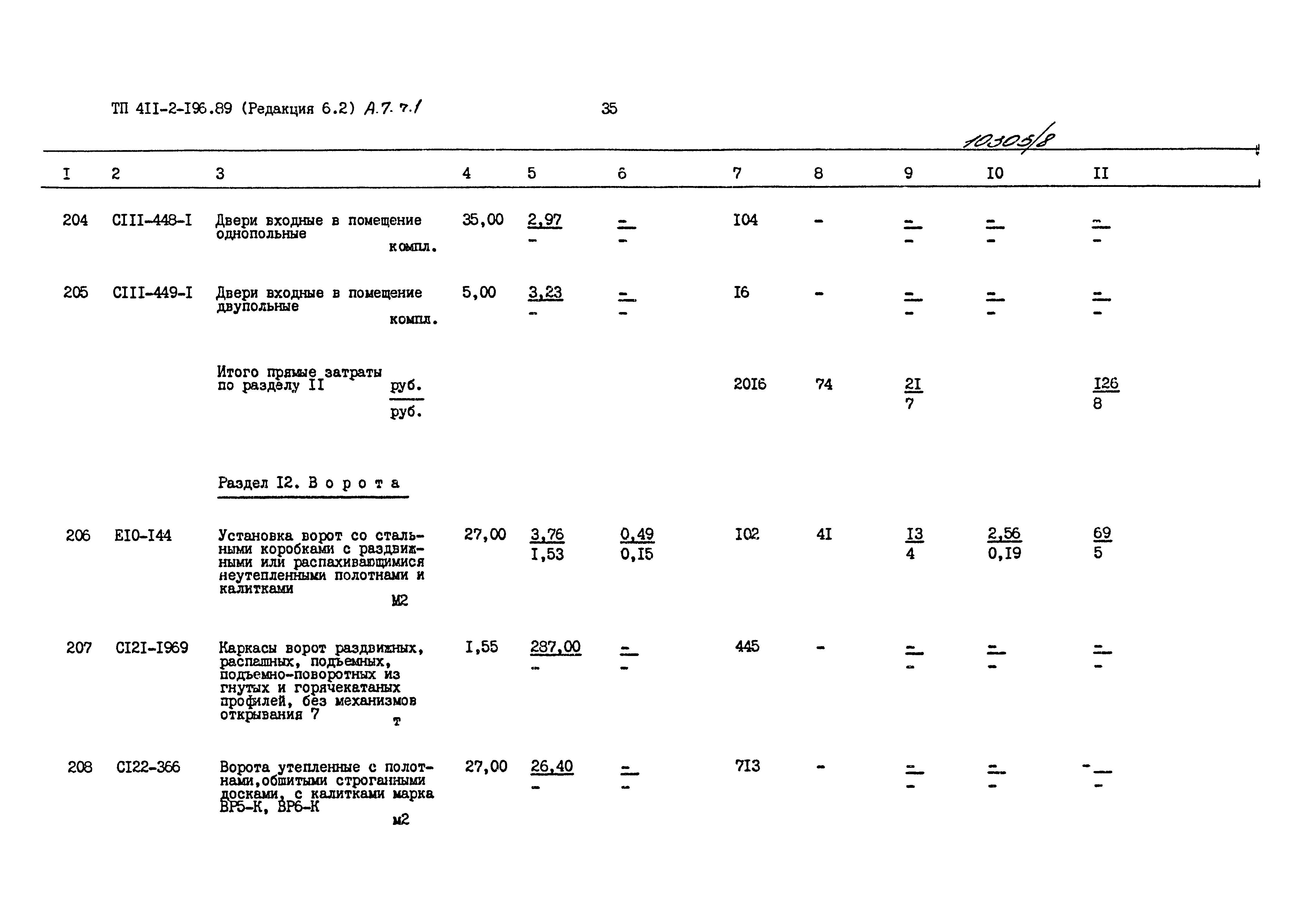 Типовой проект 411-2-196.89