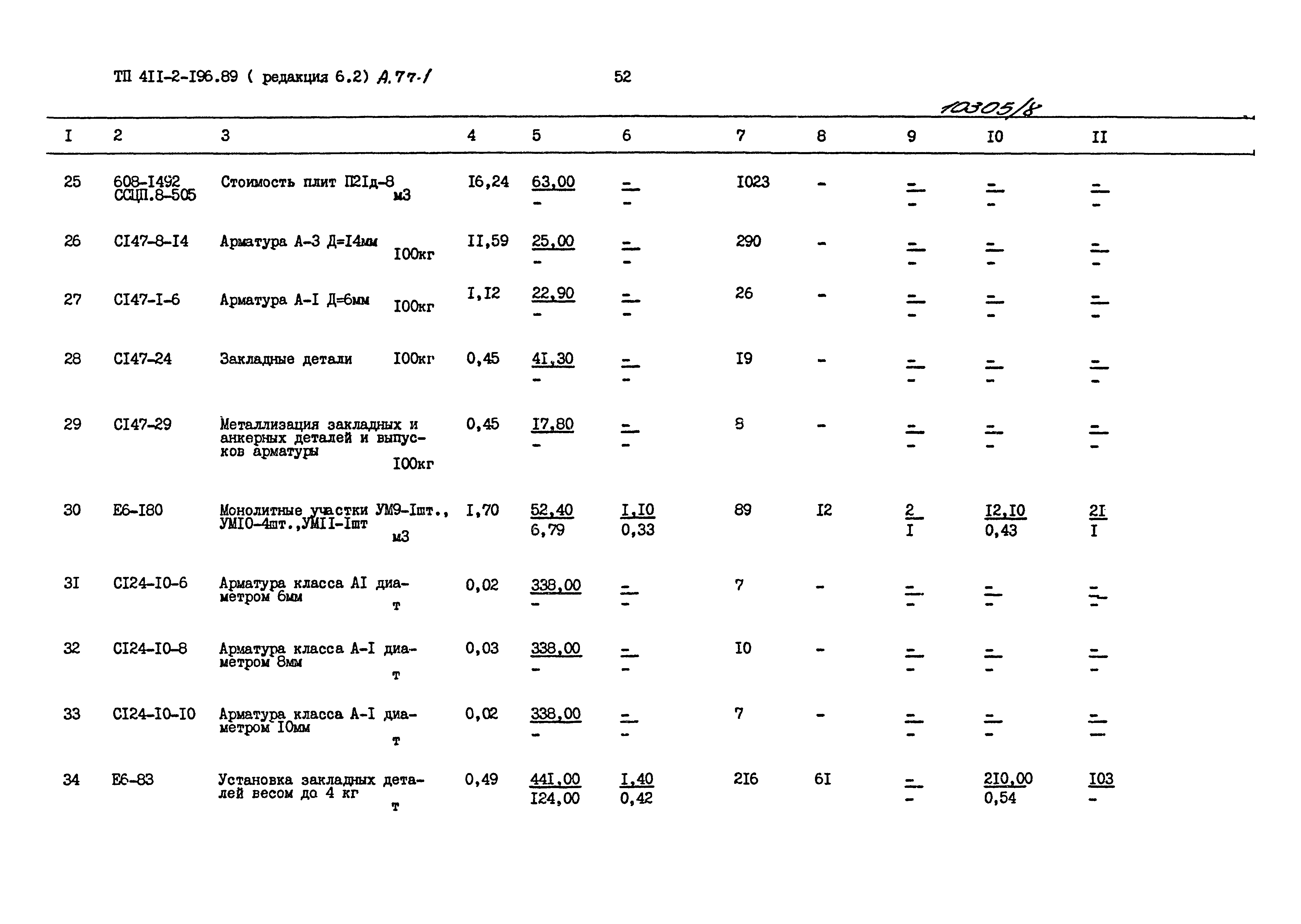 Типовой проект 411-2-196.89