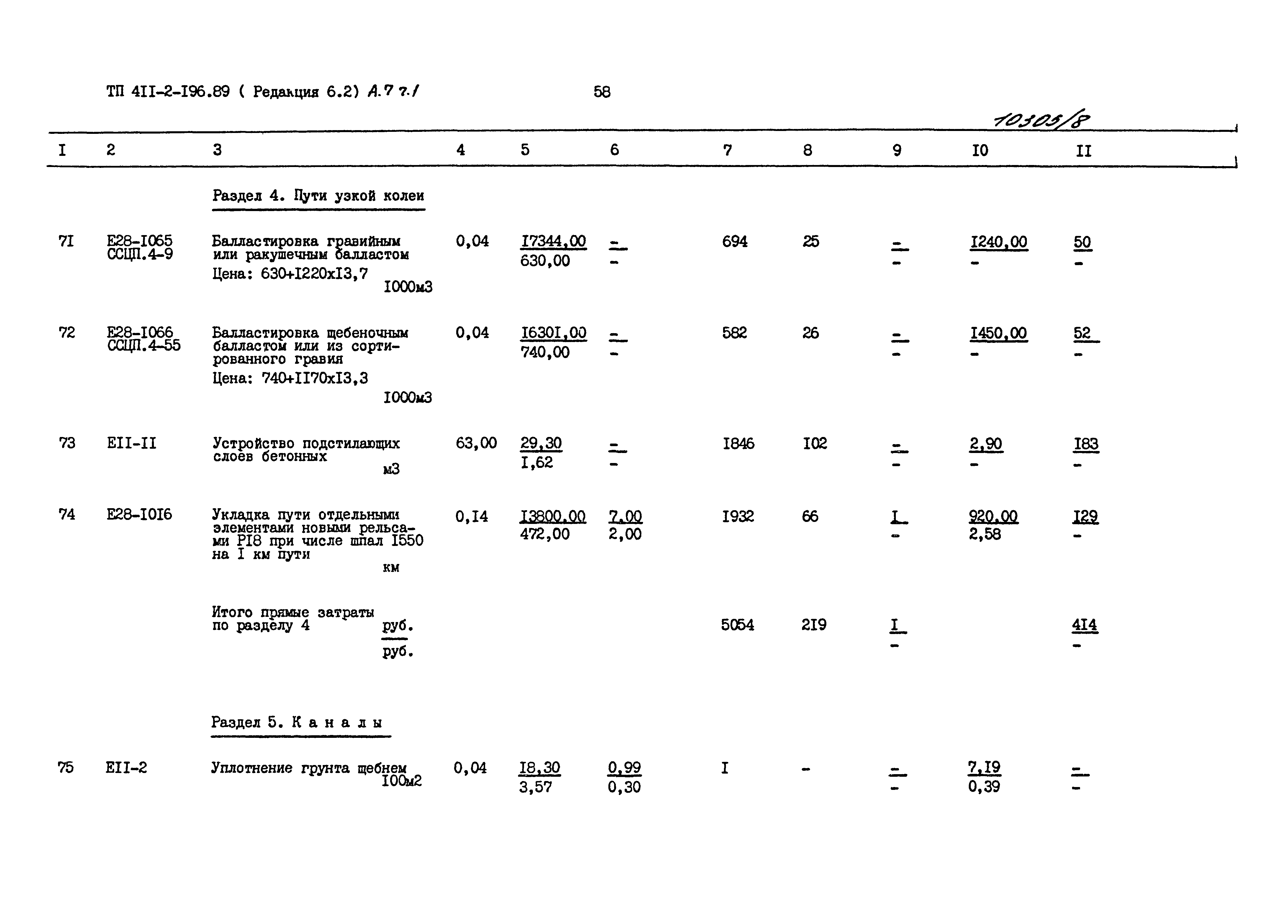 Типовой проект 411-2-196.89