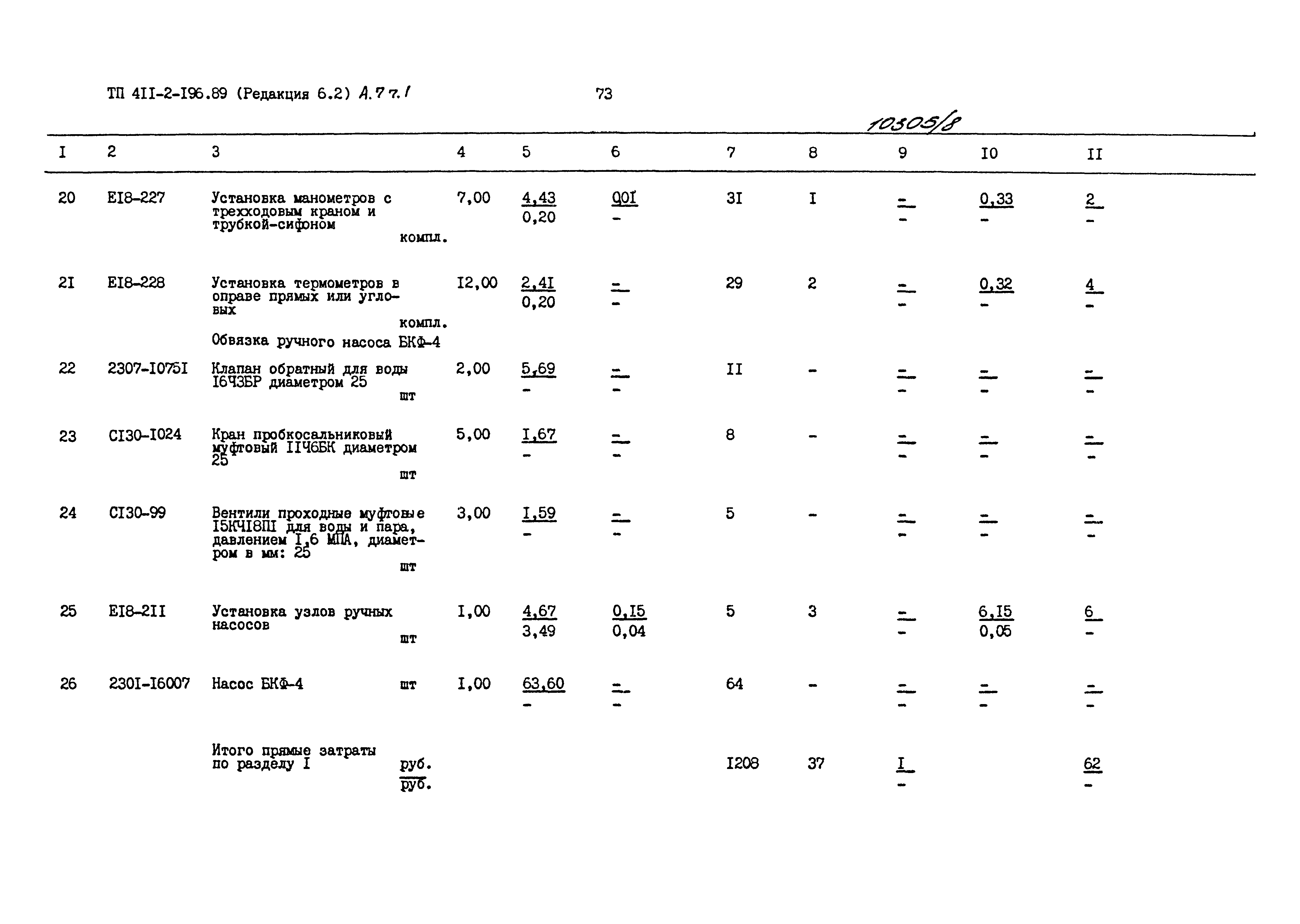 Типовой проект 411-2-196.89