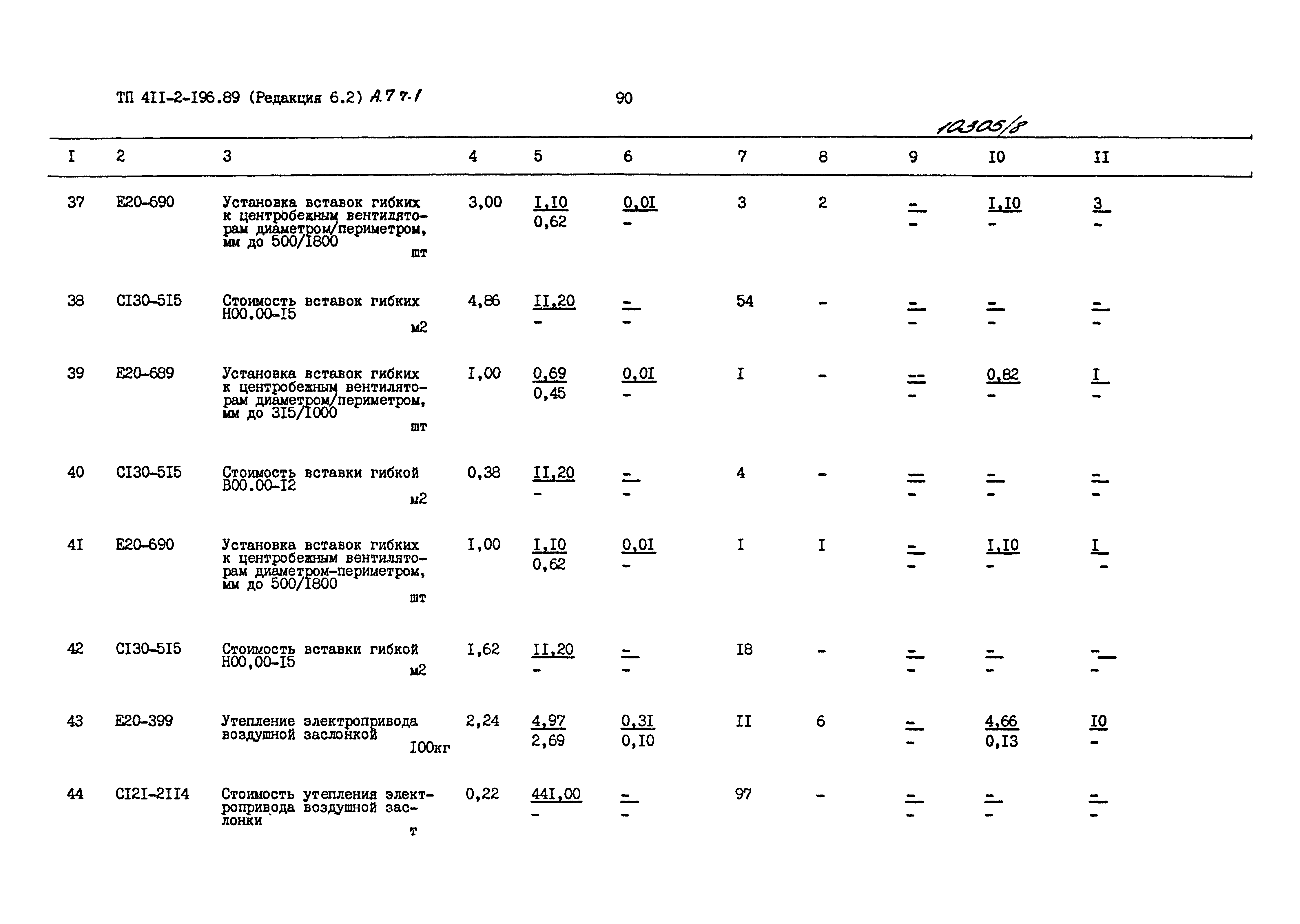 Типовой проект 411-2-196.89