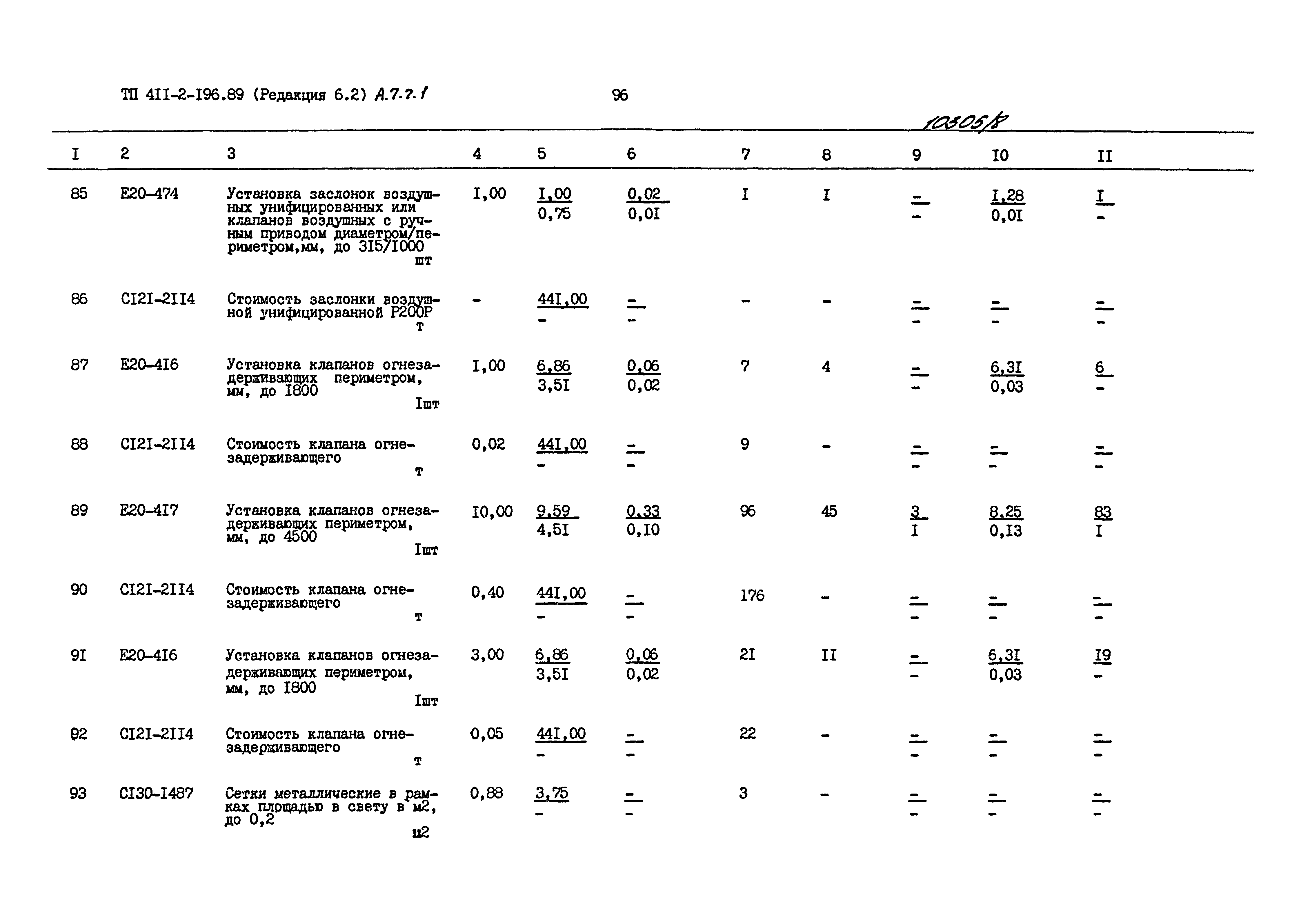 Типовой проект 411-2-196.89