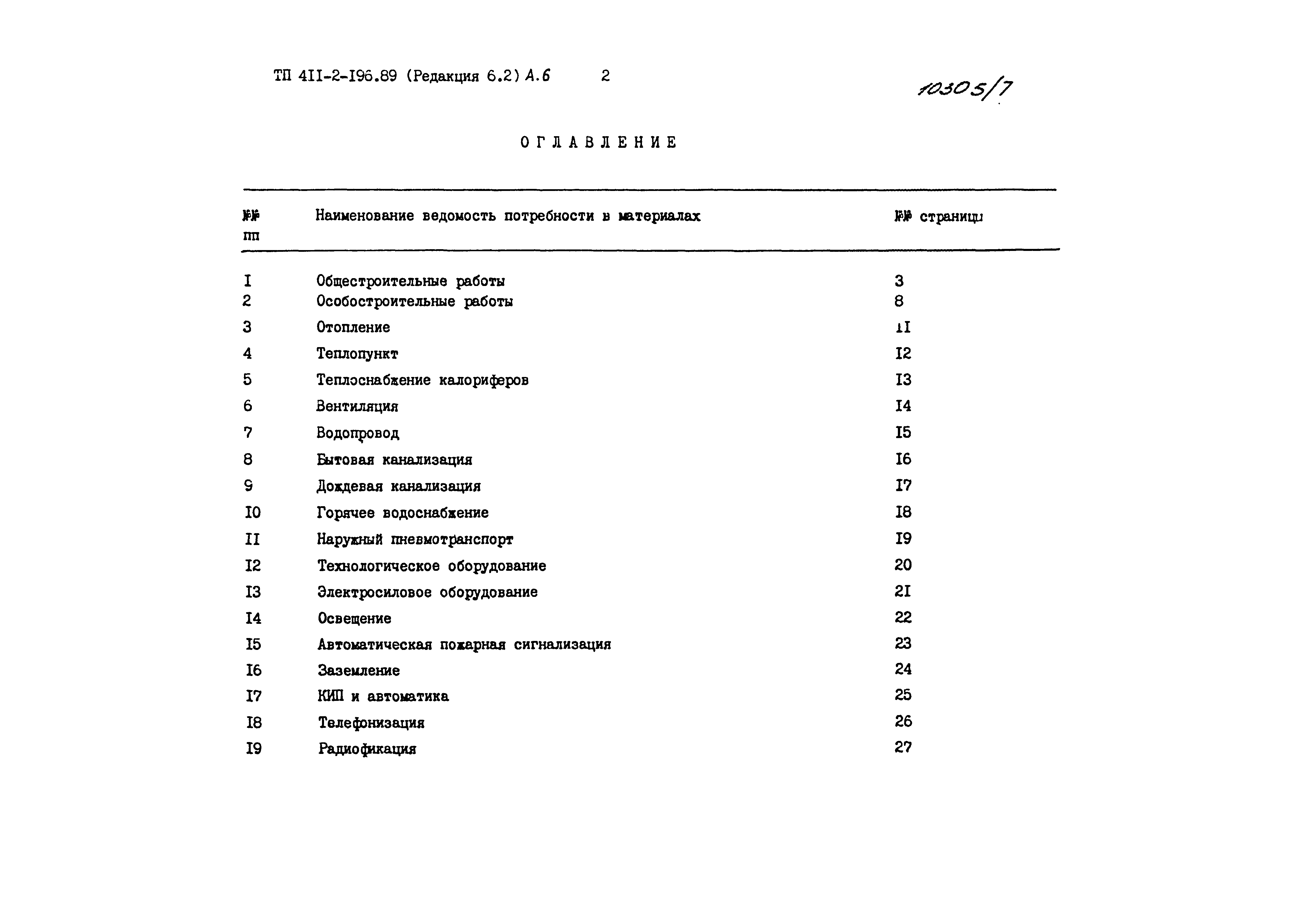 Типовой проект 411-2-196.89