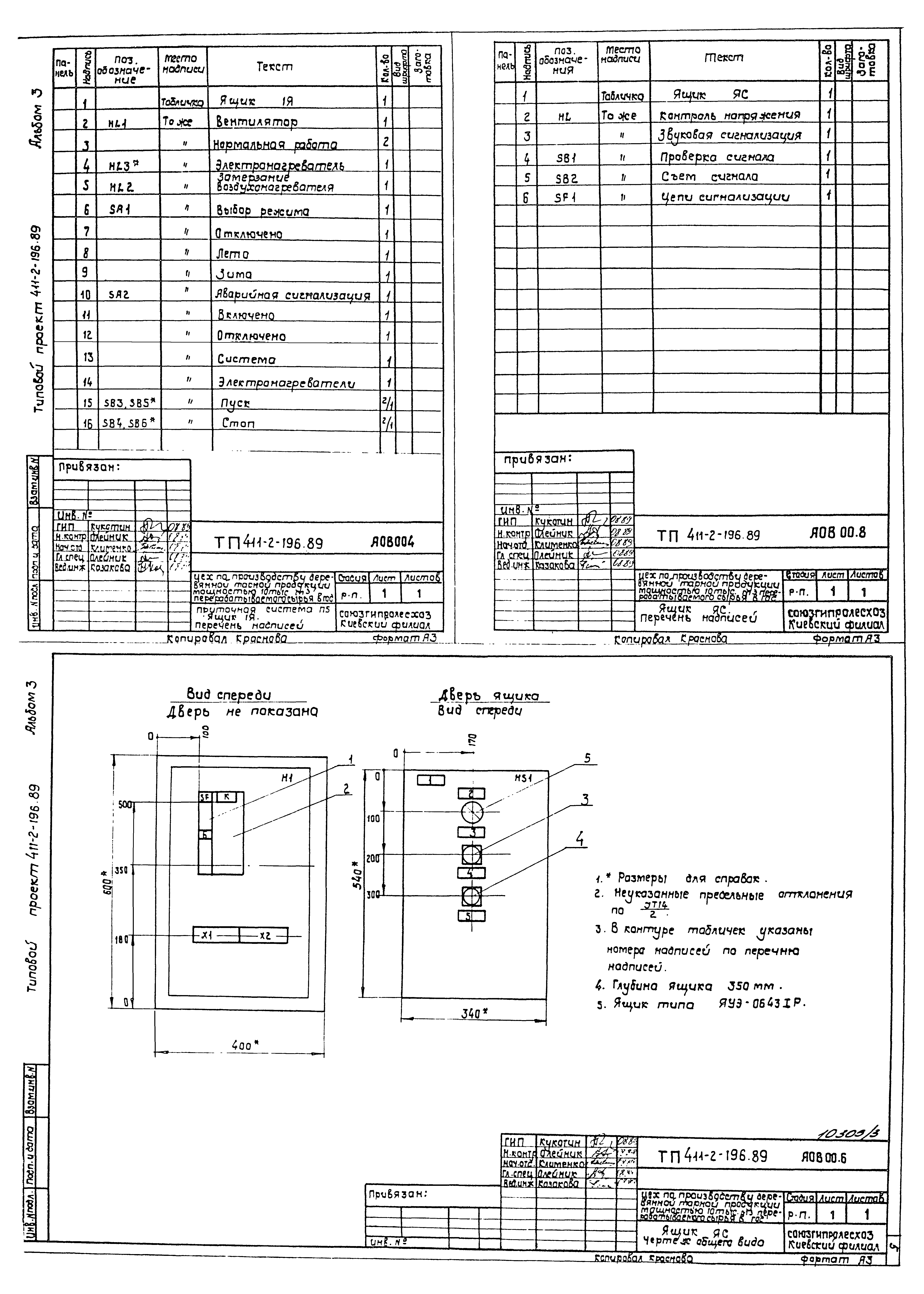 Типовой проект 411-2-196.89