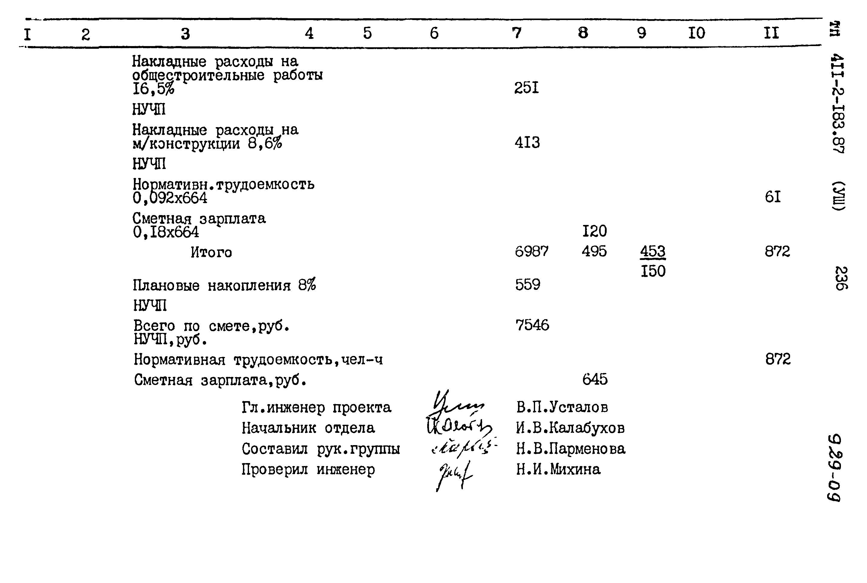 Типовой проект 411-2-183.87