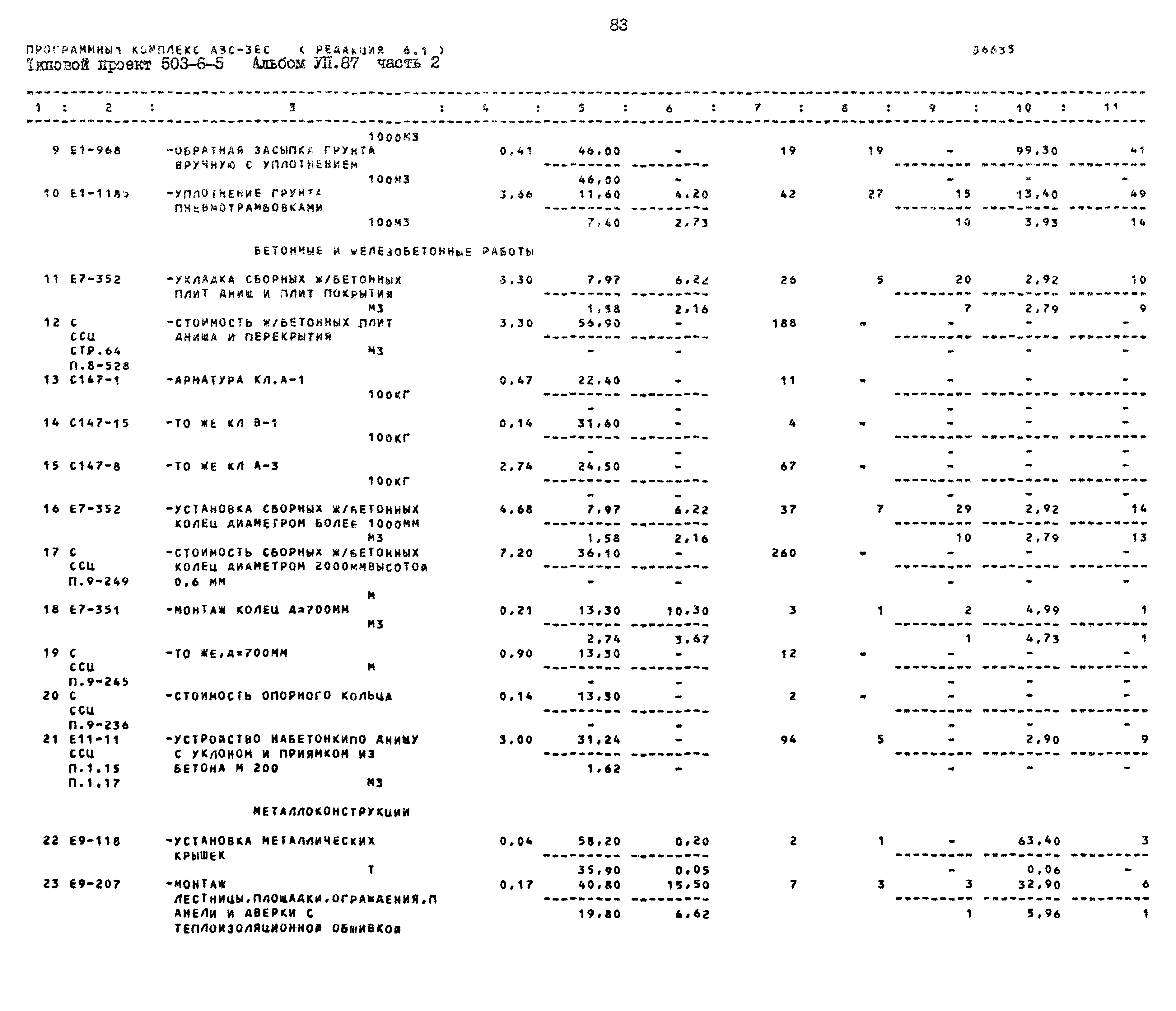 Типовой проект 503-6-5