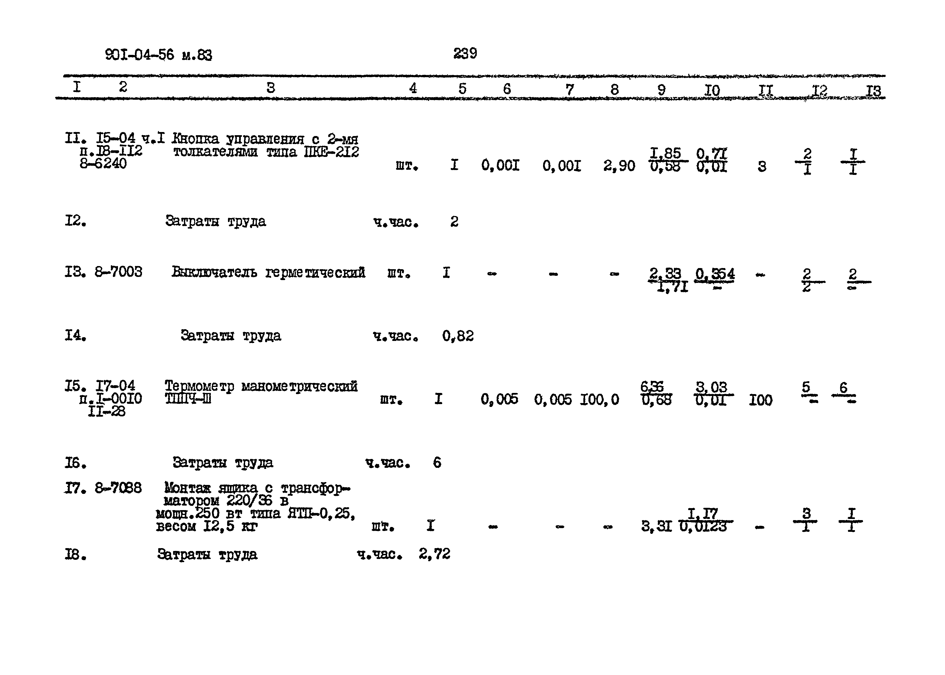 Типовые проектные решения 901-04-56м.83