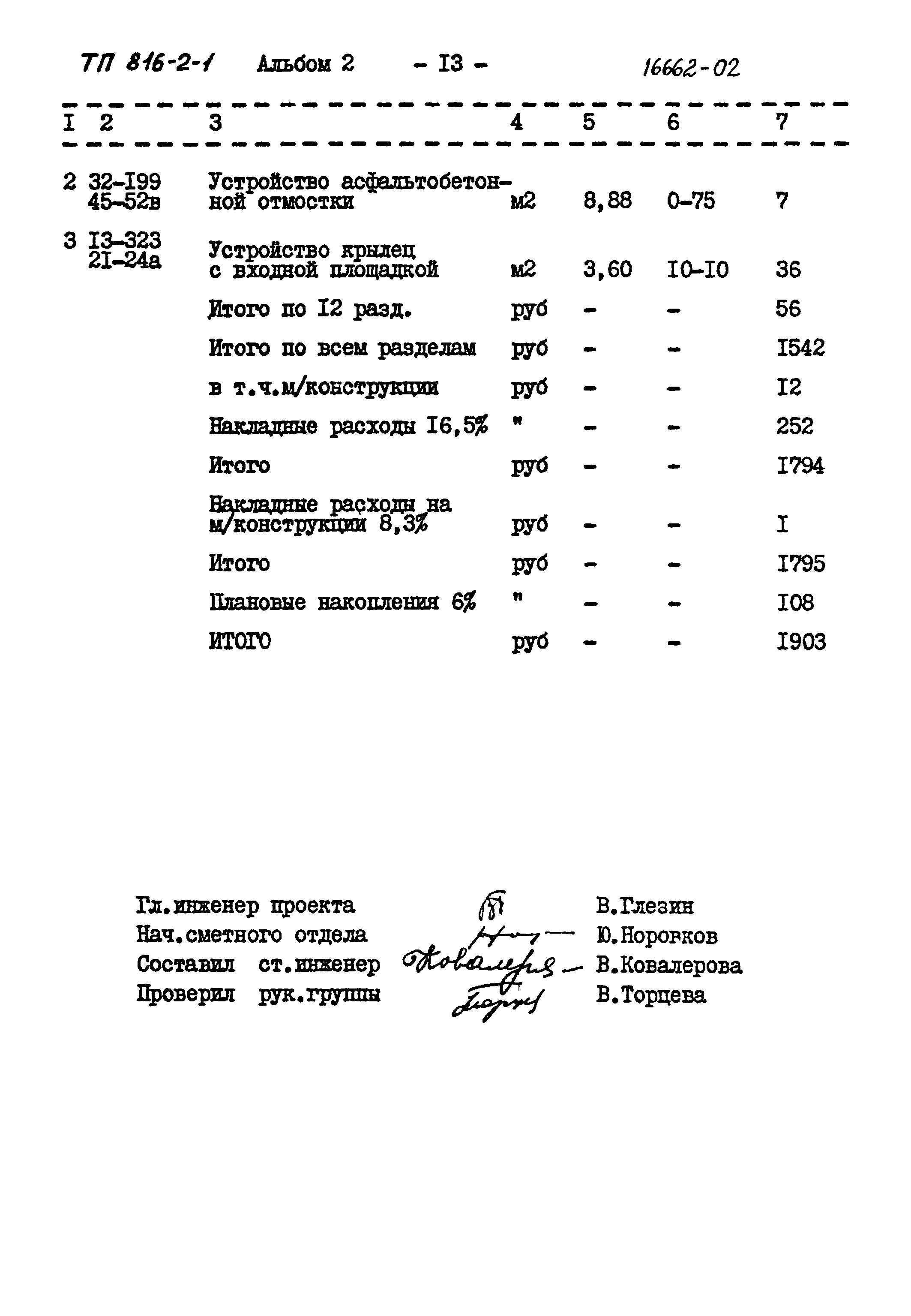 Типовой проект 816-2-1