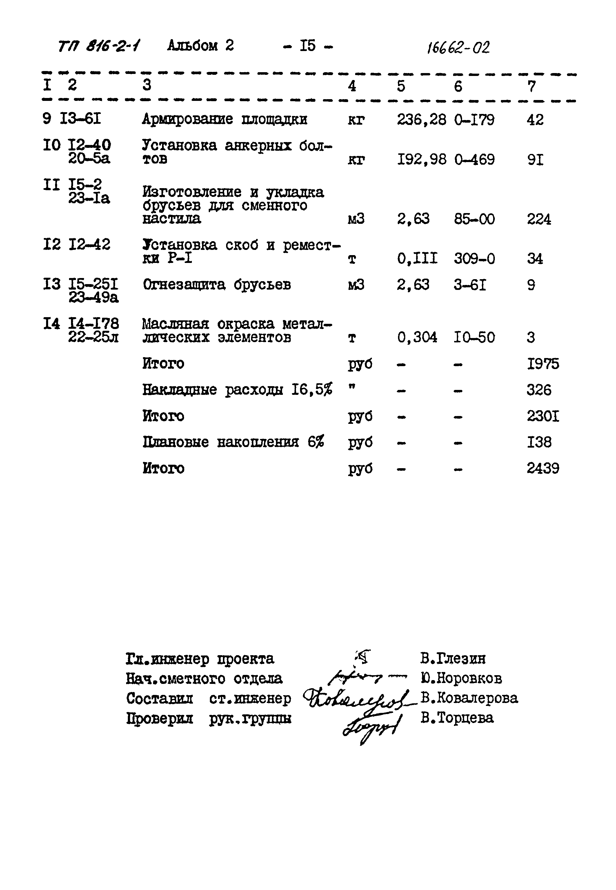 Типовой проект 816-2-1