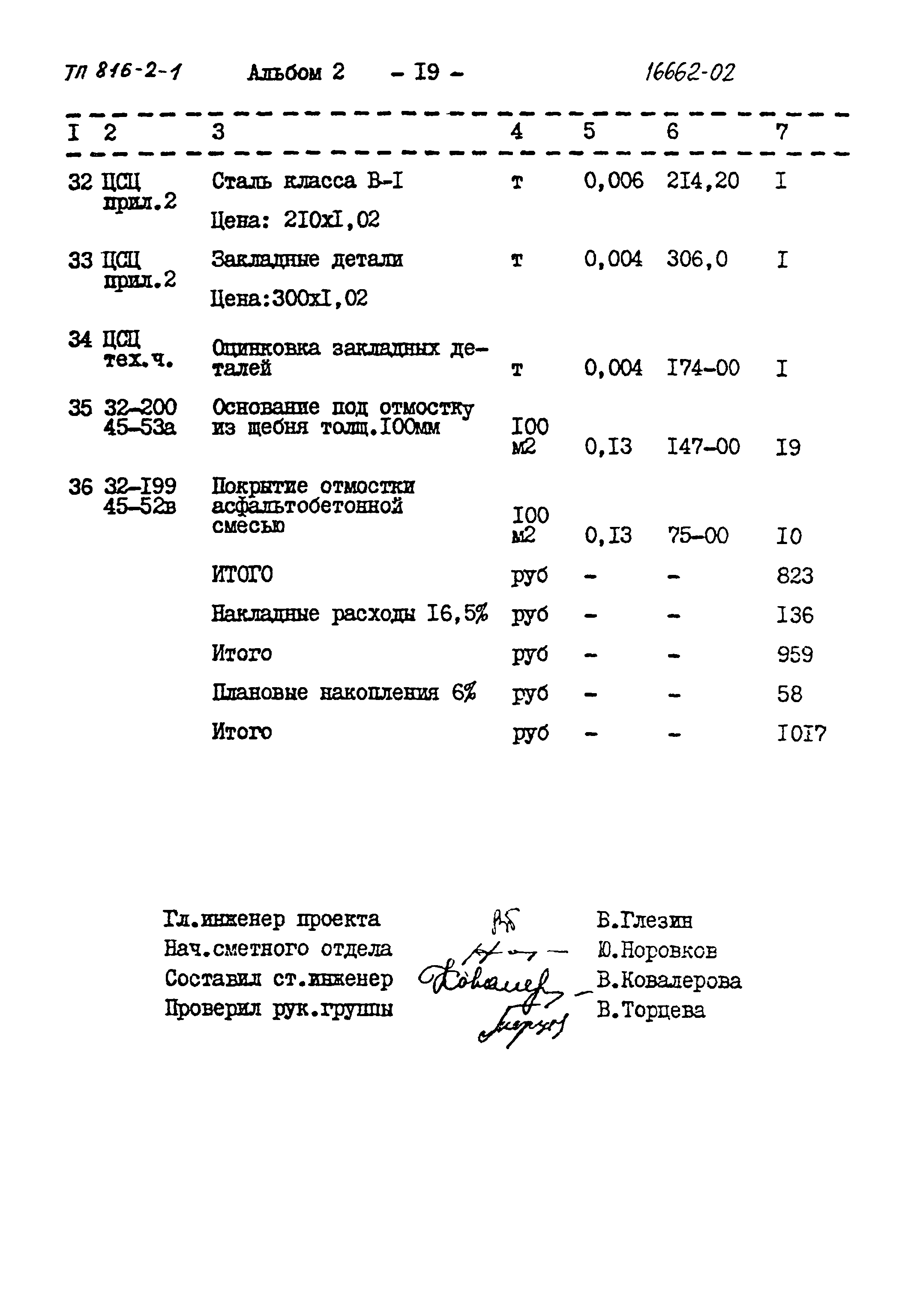 Типовой проект 816-2-1