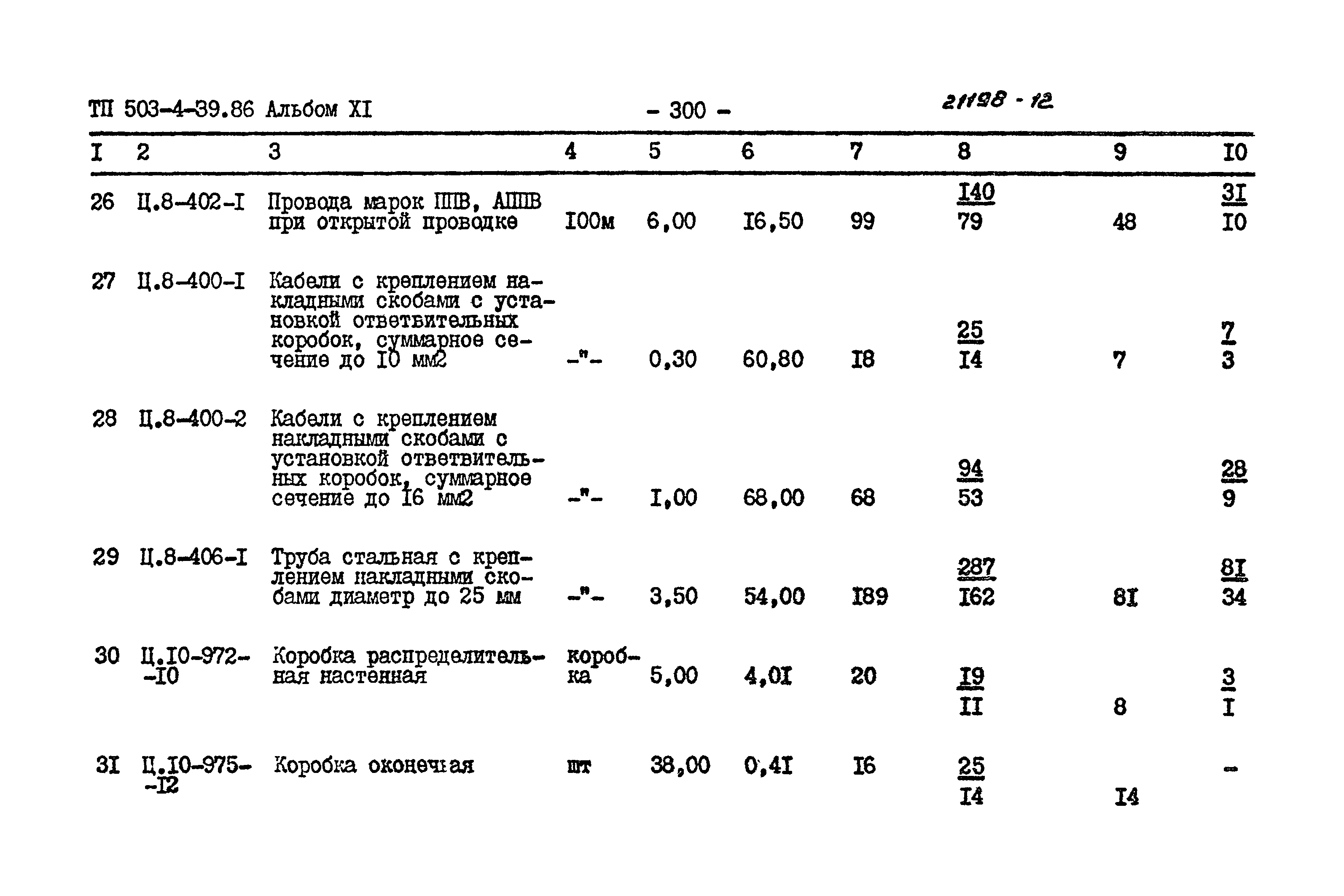 Типовой проект 503-4-39.86