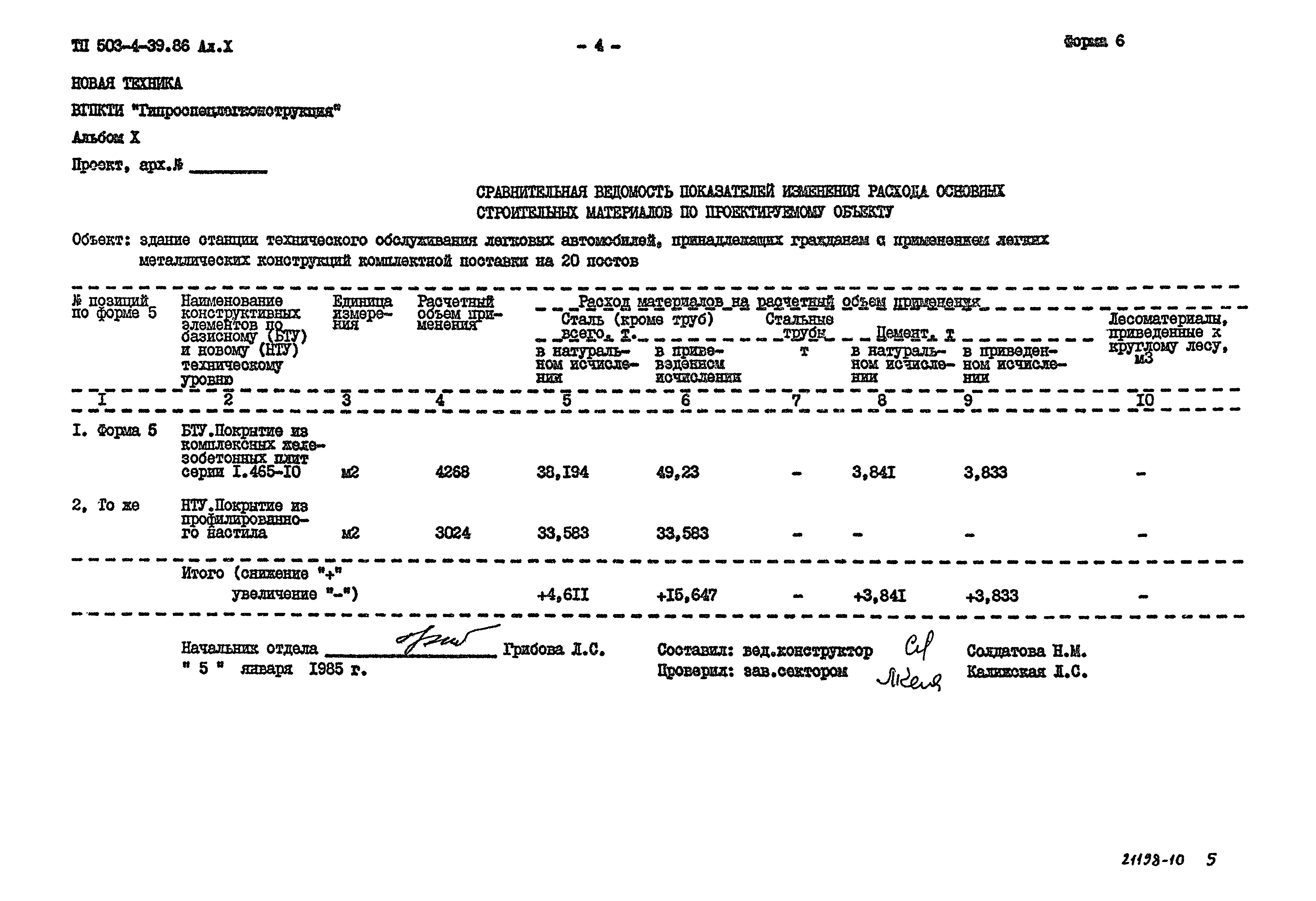 Типовой проект 503-4-39.86