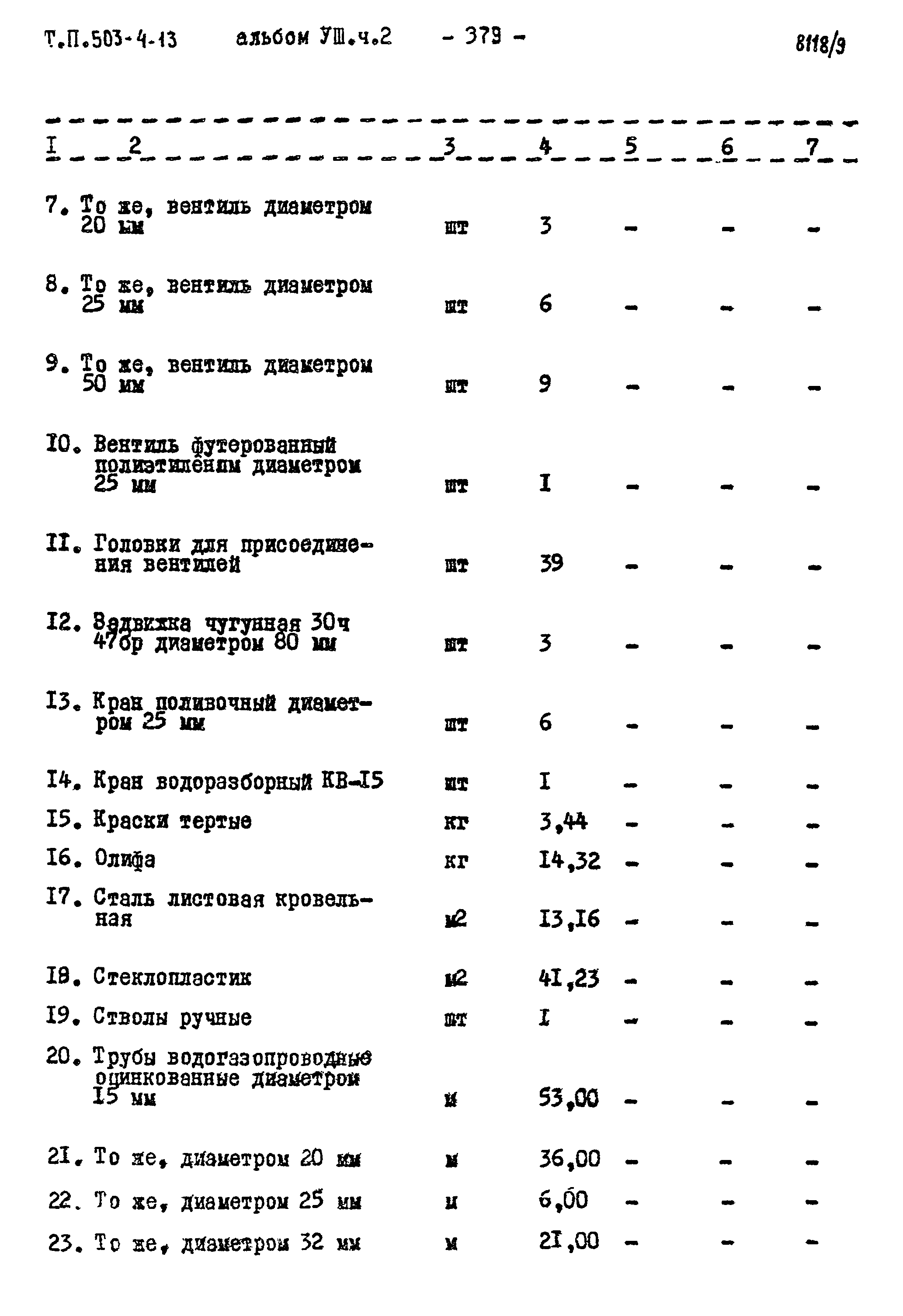 Типовой проект 503-4-13