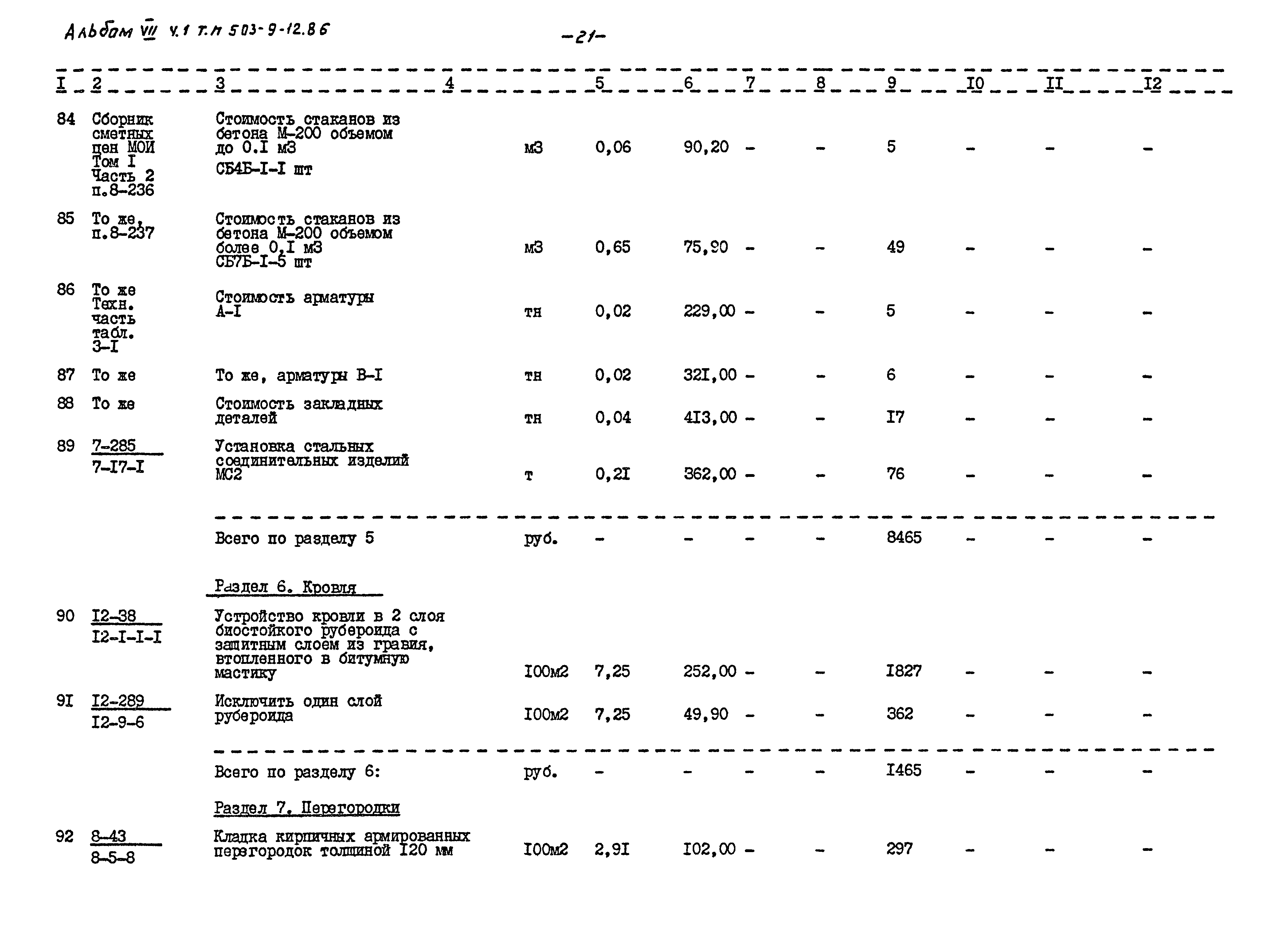 Типовой проект 503-9-12.86