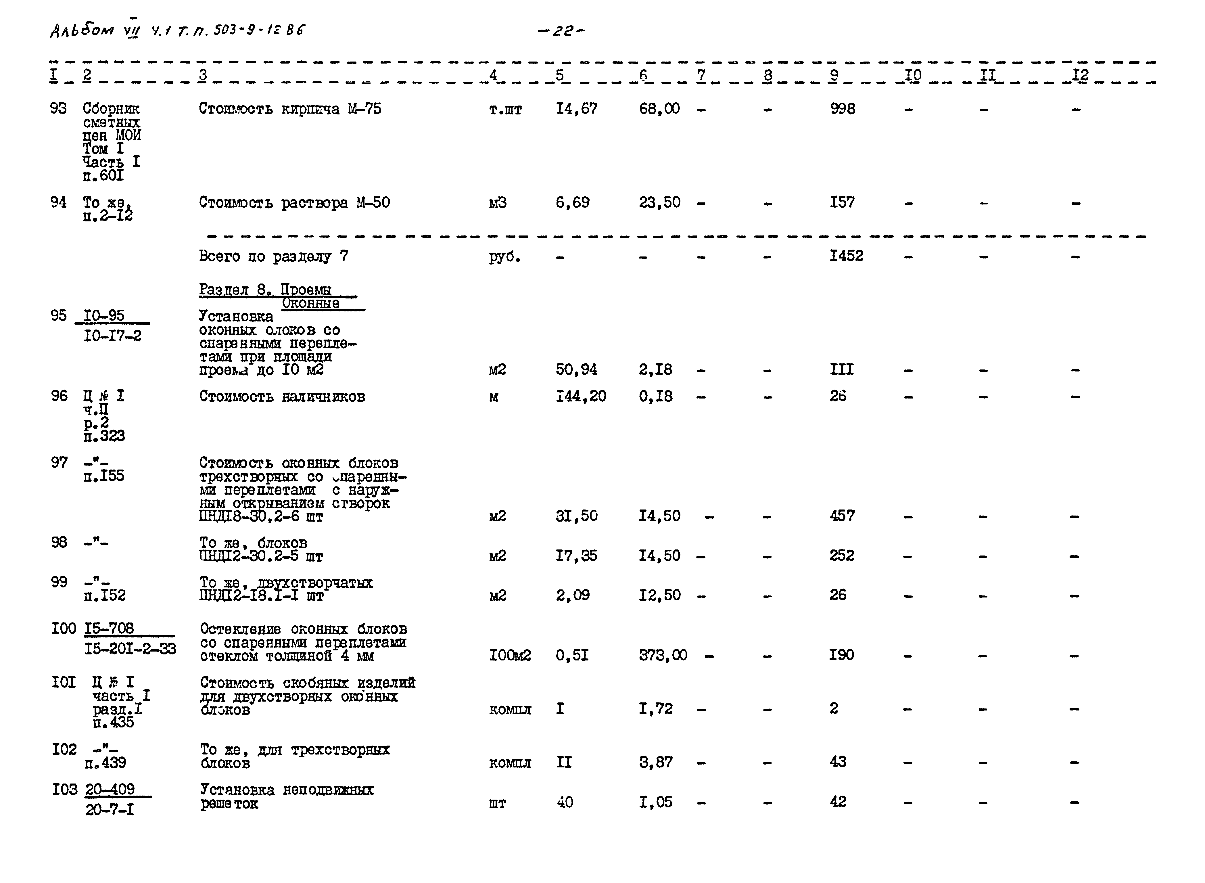 Типовой проект 503-9-12.86