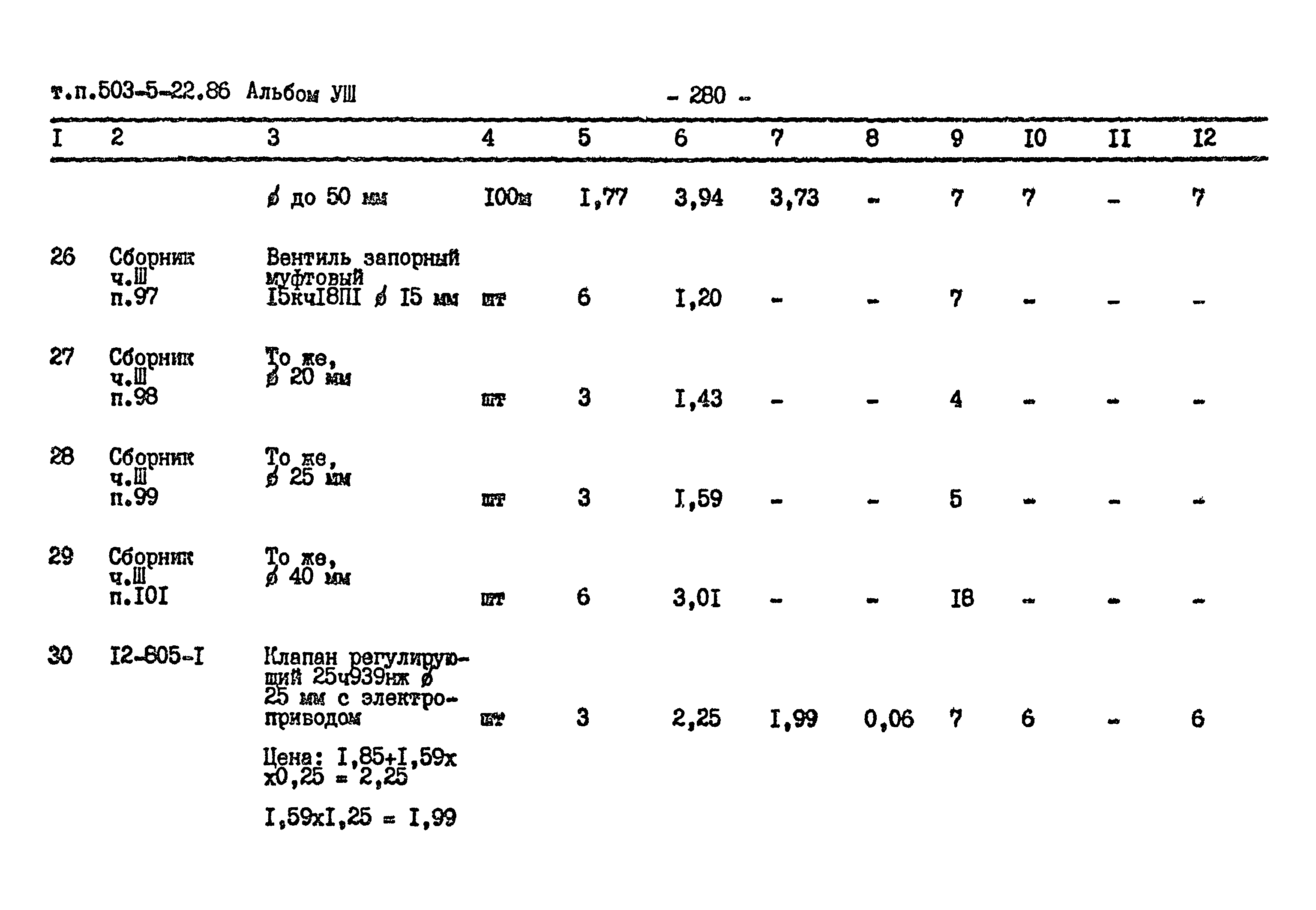 Типовой проект 503-5-22.86