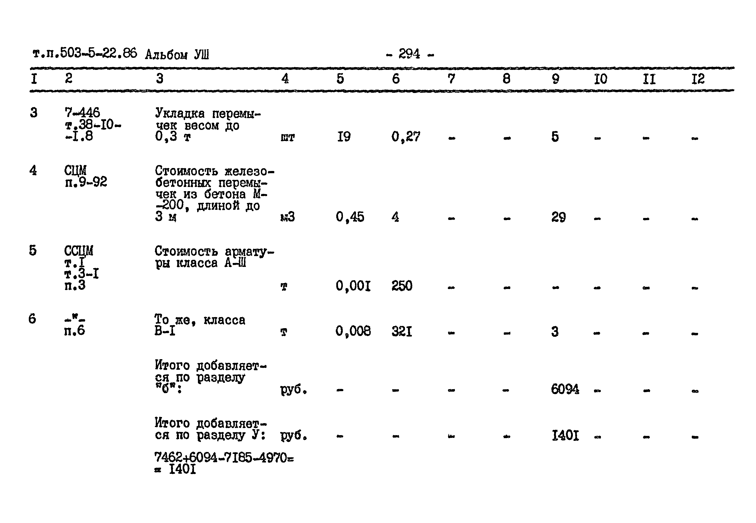 Типовой проект 503-5-22.86