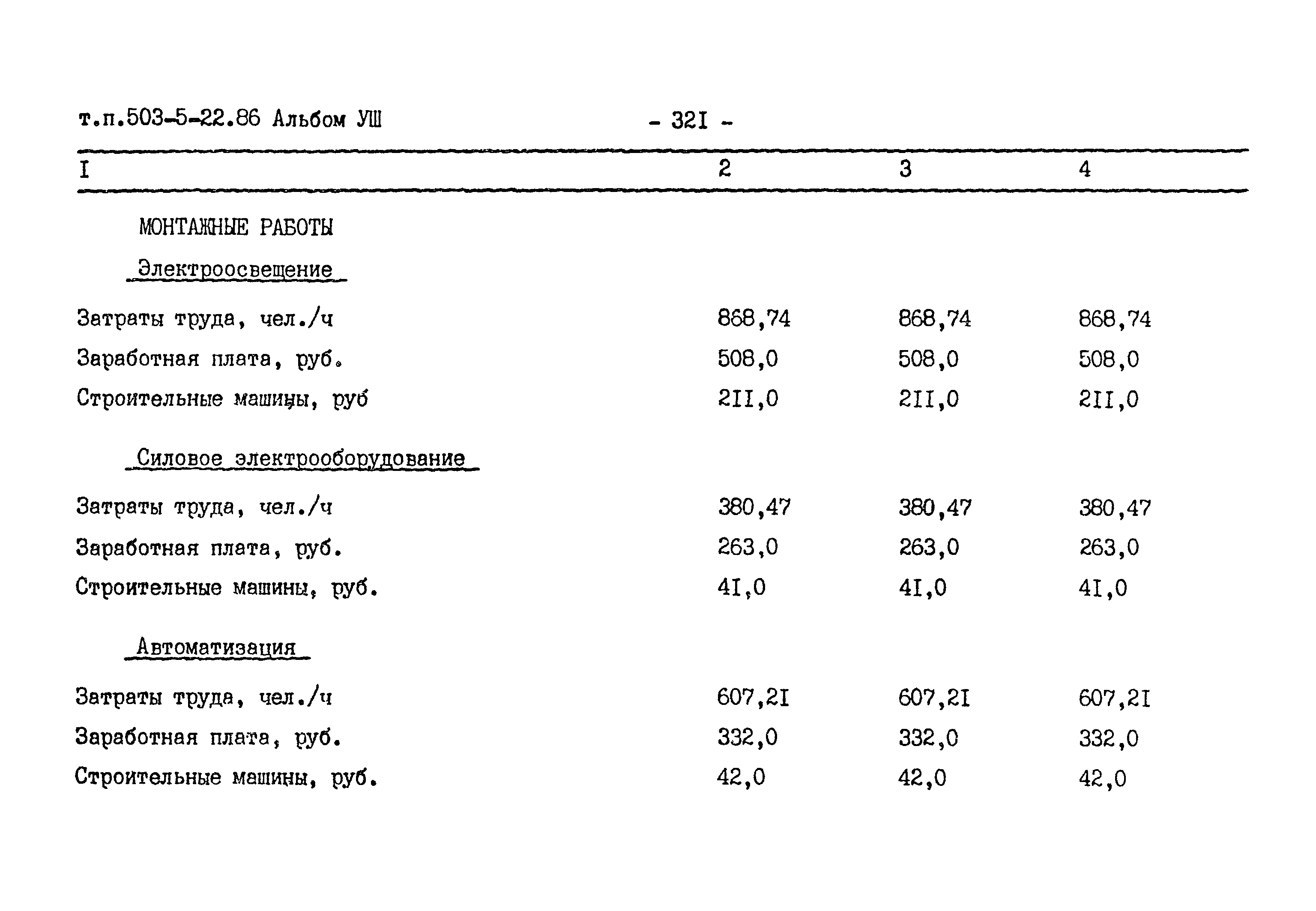 Типовой проект 503-5-22.86