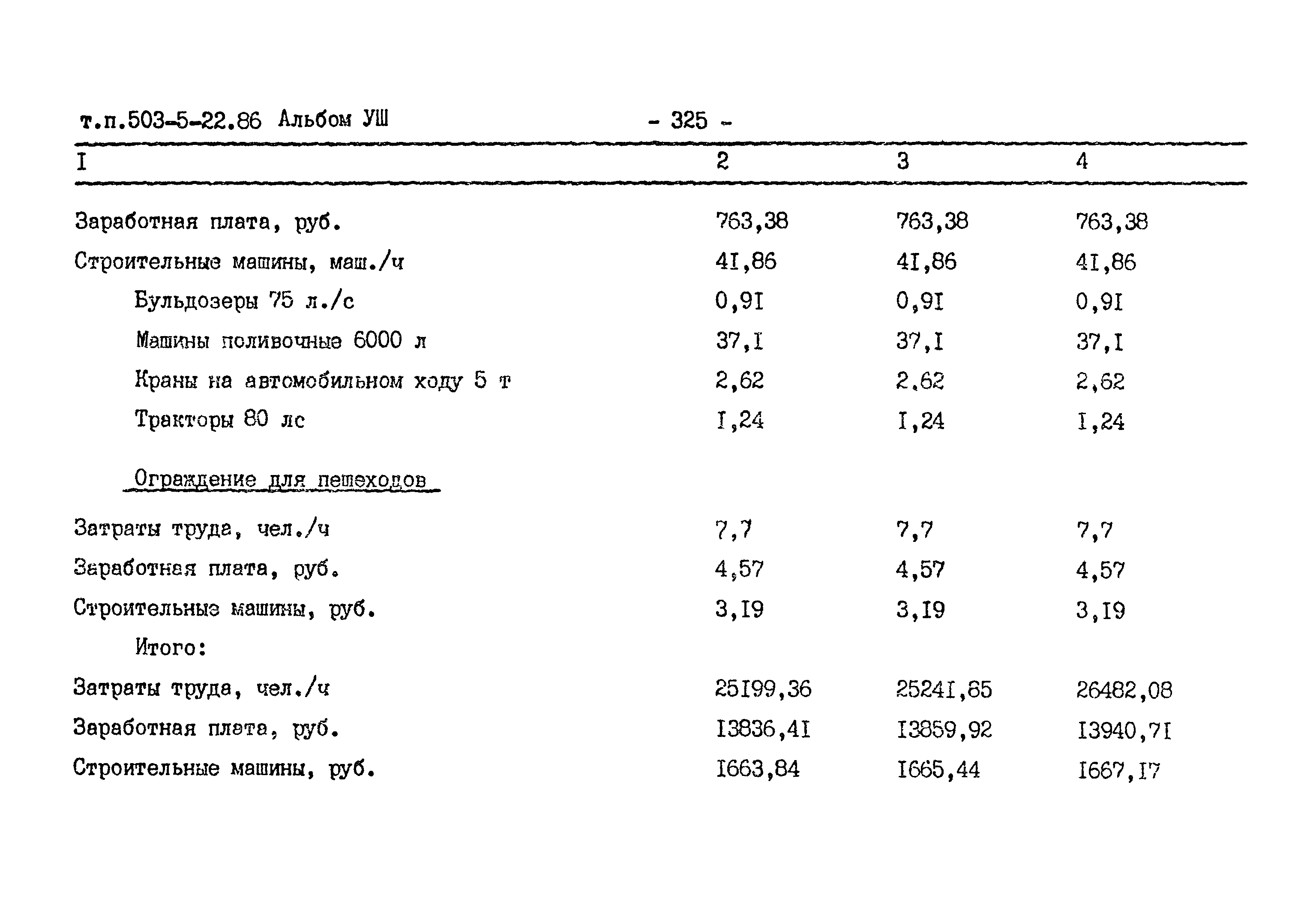 Типовой проект 503-5-22.86