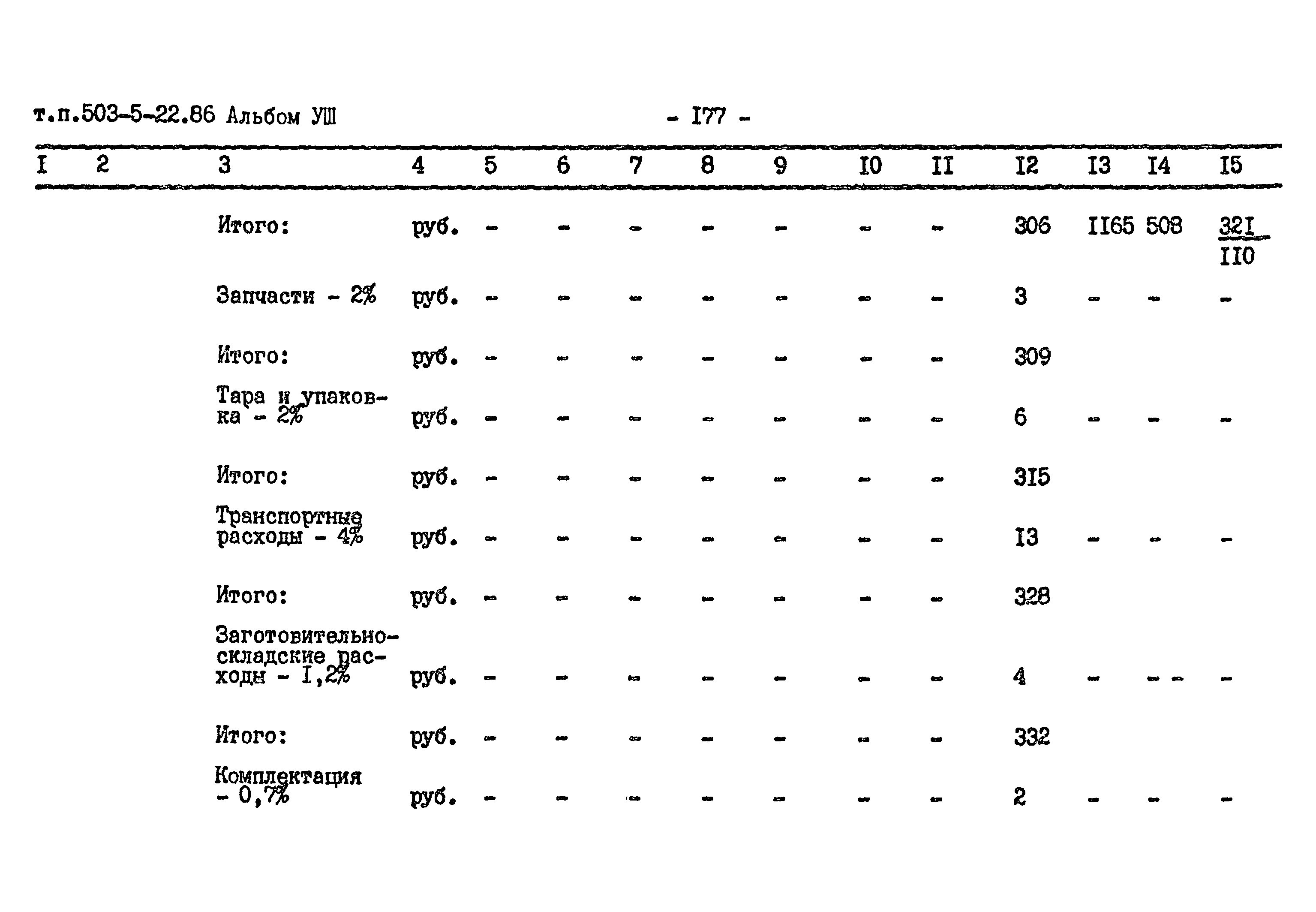 Типовой проект 503-5-22.86