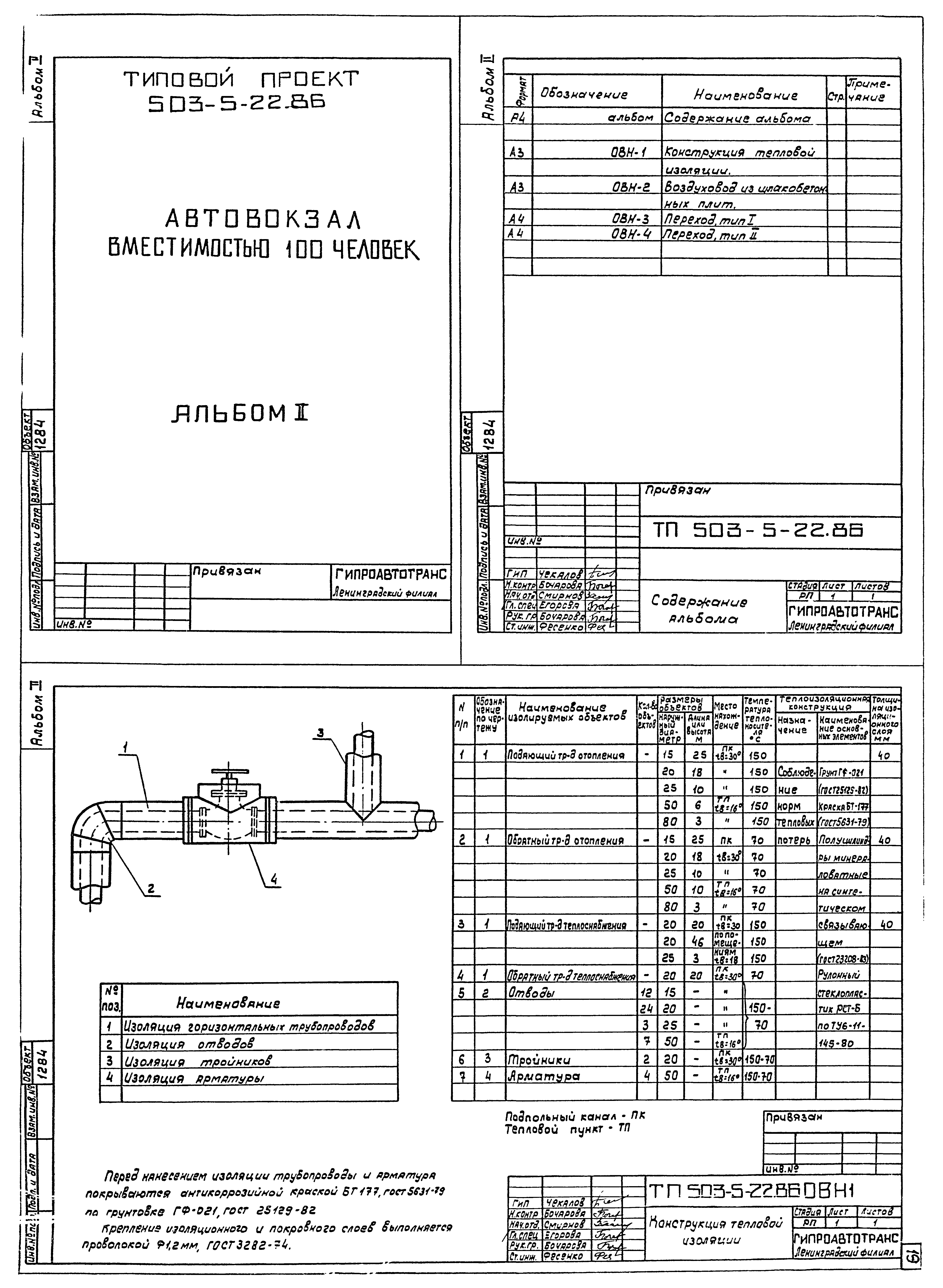 Типовой проект 503-5-22.86