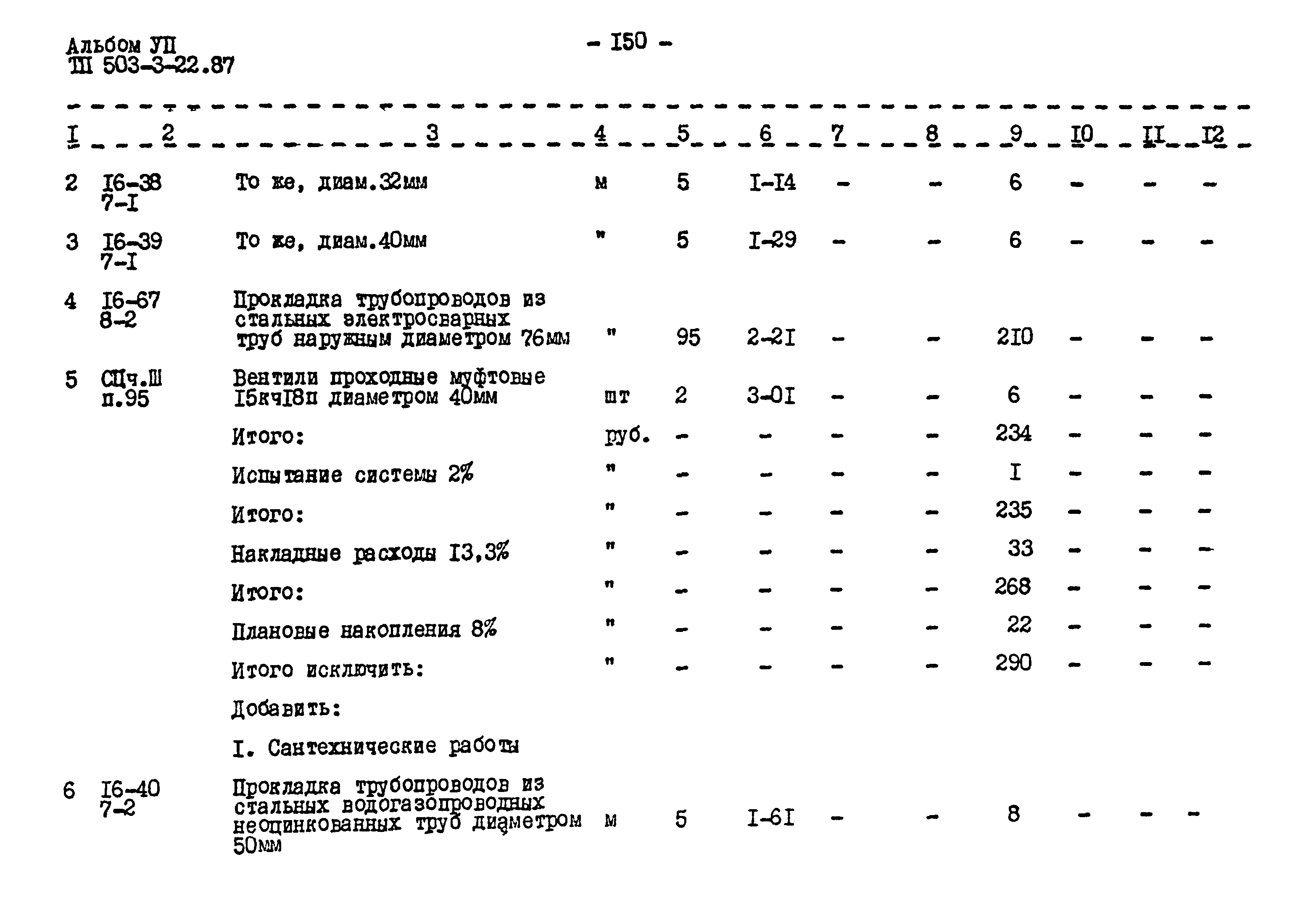 Типовой проект 503-3-22.87