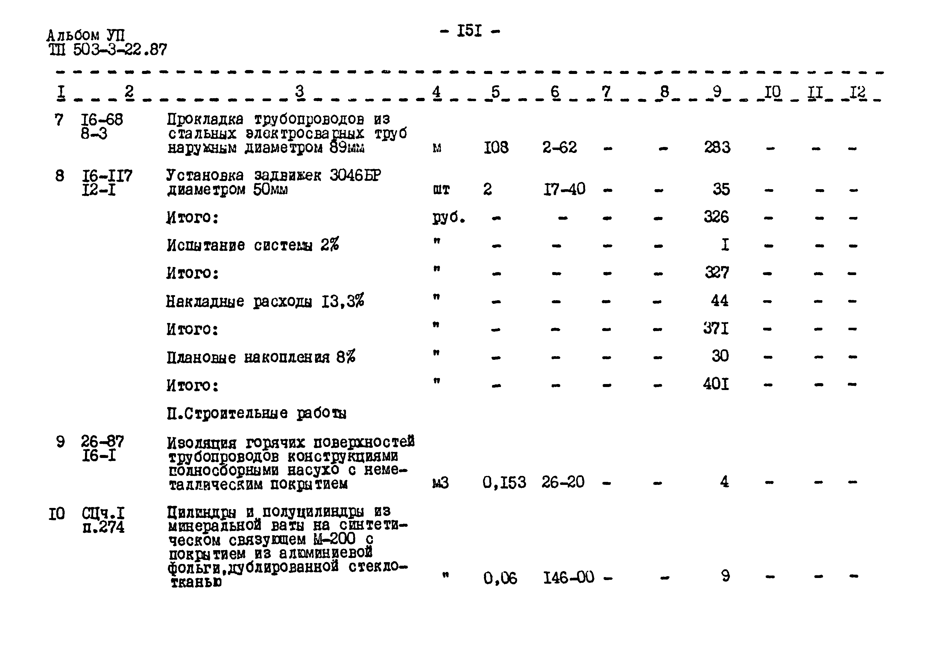 Типовой проект 503-3-22.87