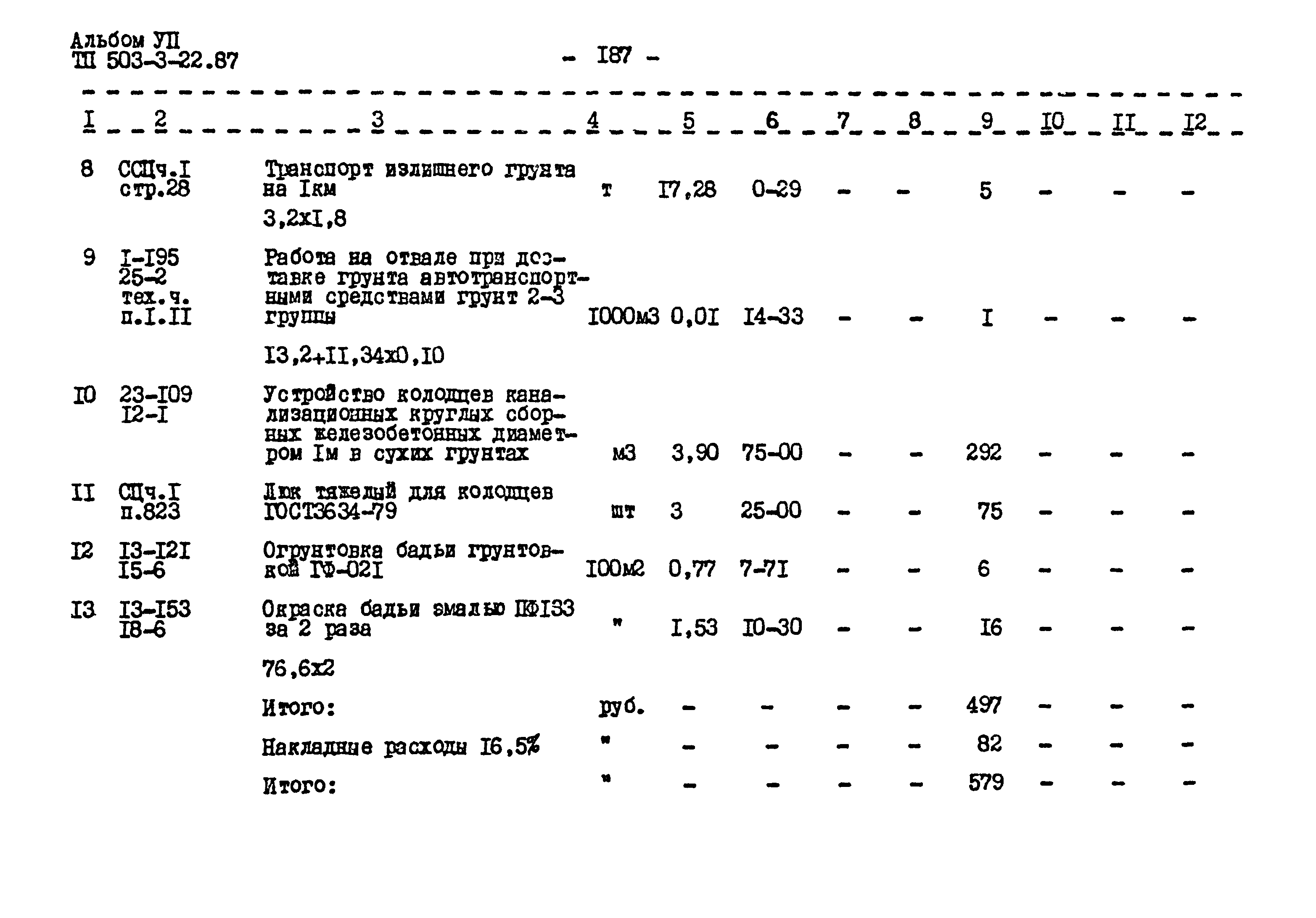 Типовой проект 503-3-22.87