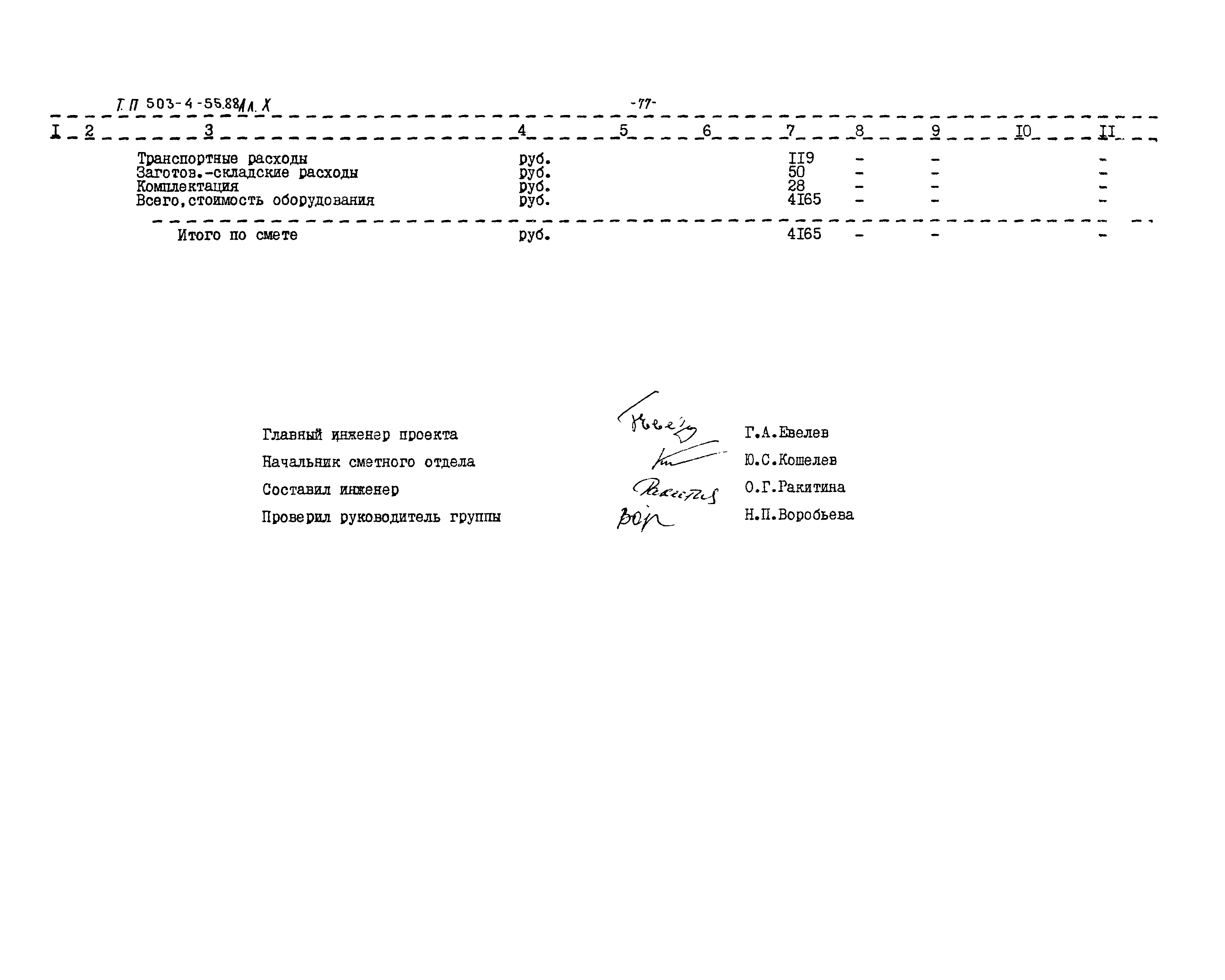 Типовой проект 503-4-54.88