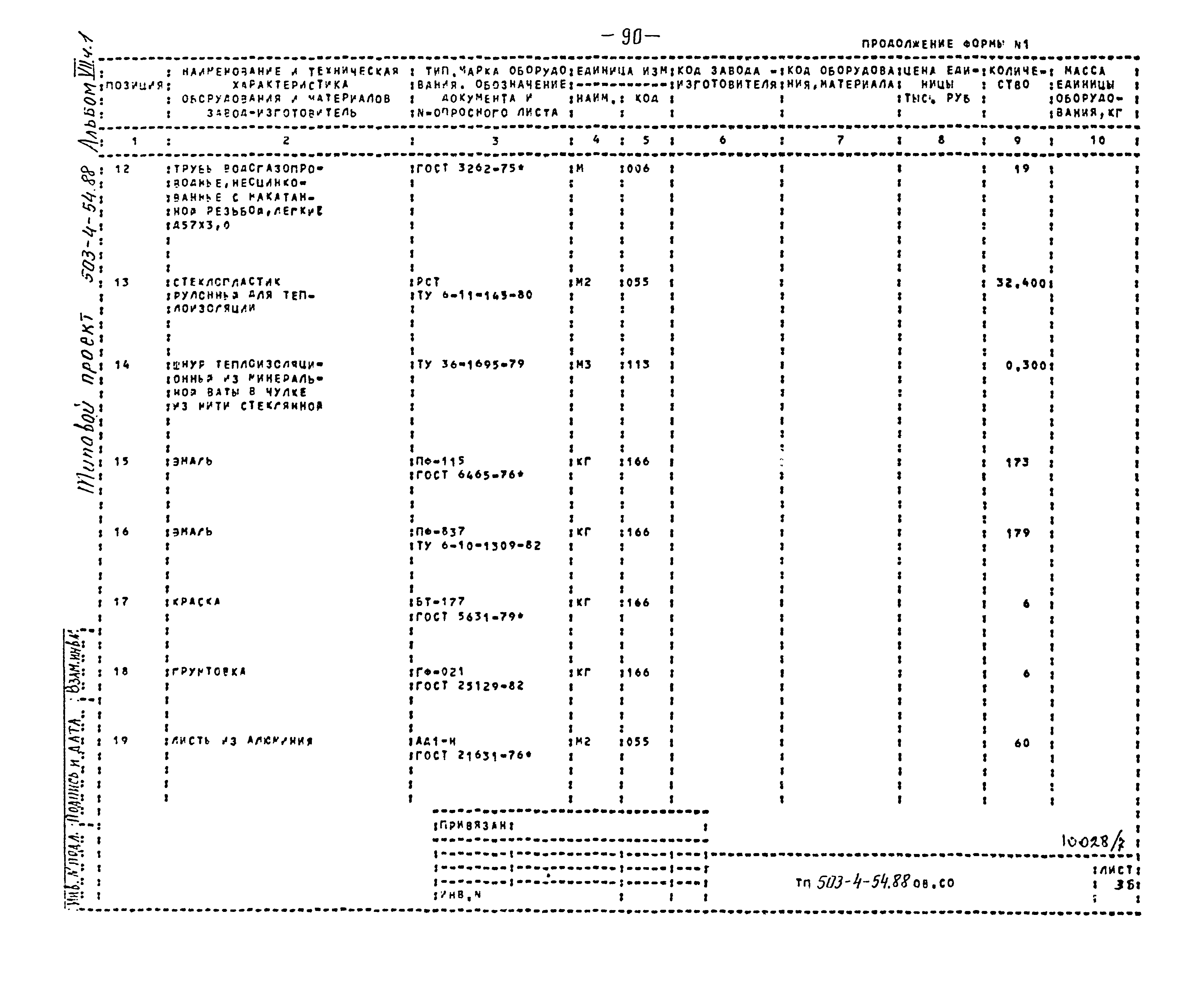 Типовой проект 503-4-54.88