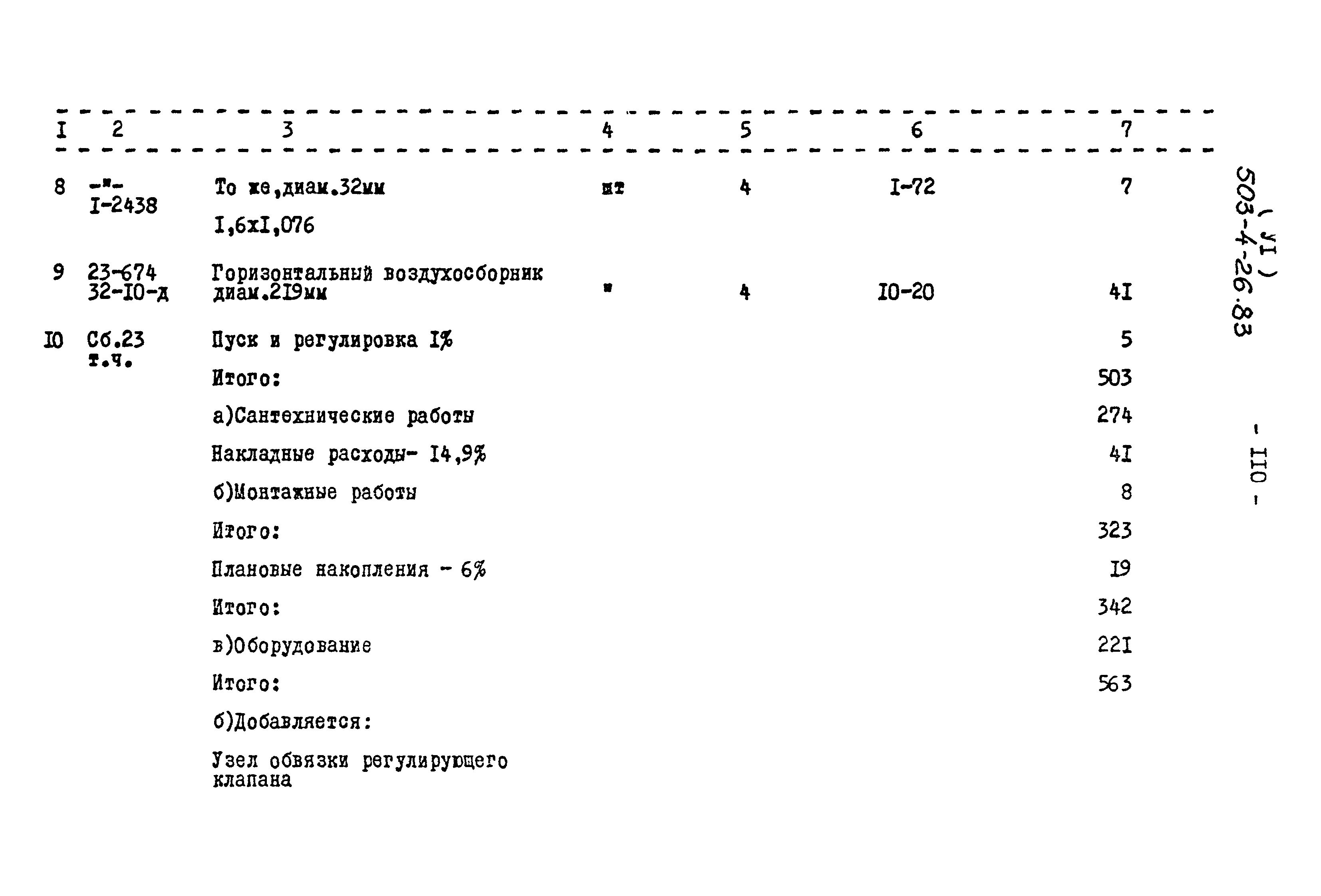 Типовой проект 503-4-26.83