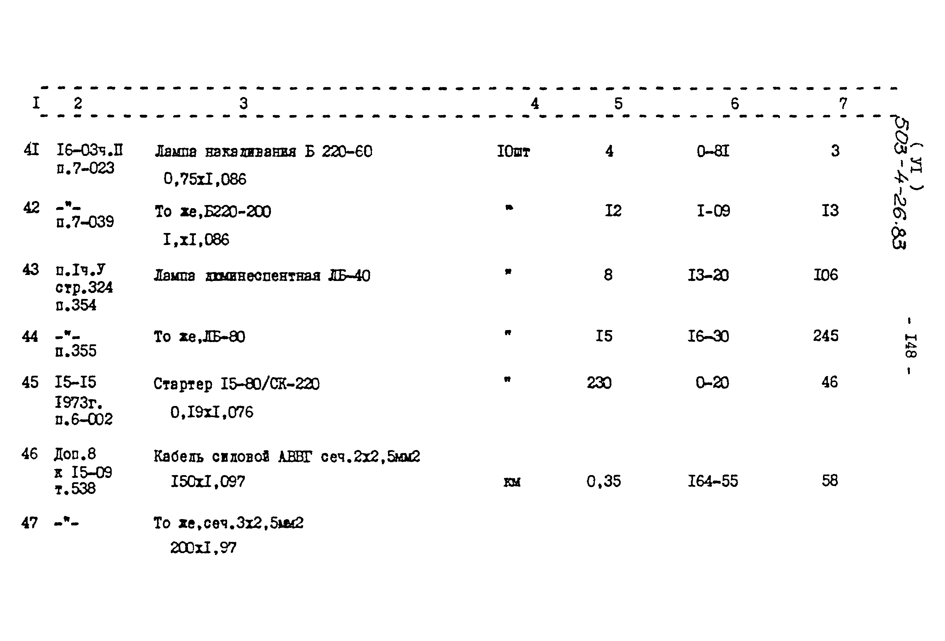 Типовой проект 503-4-26.83