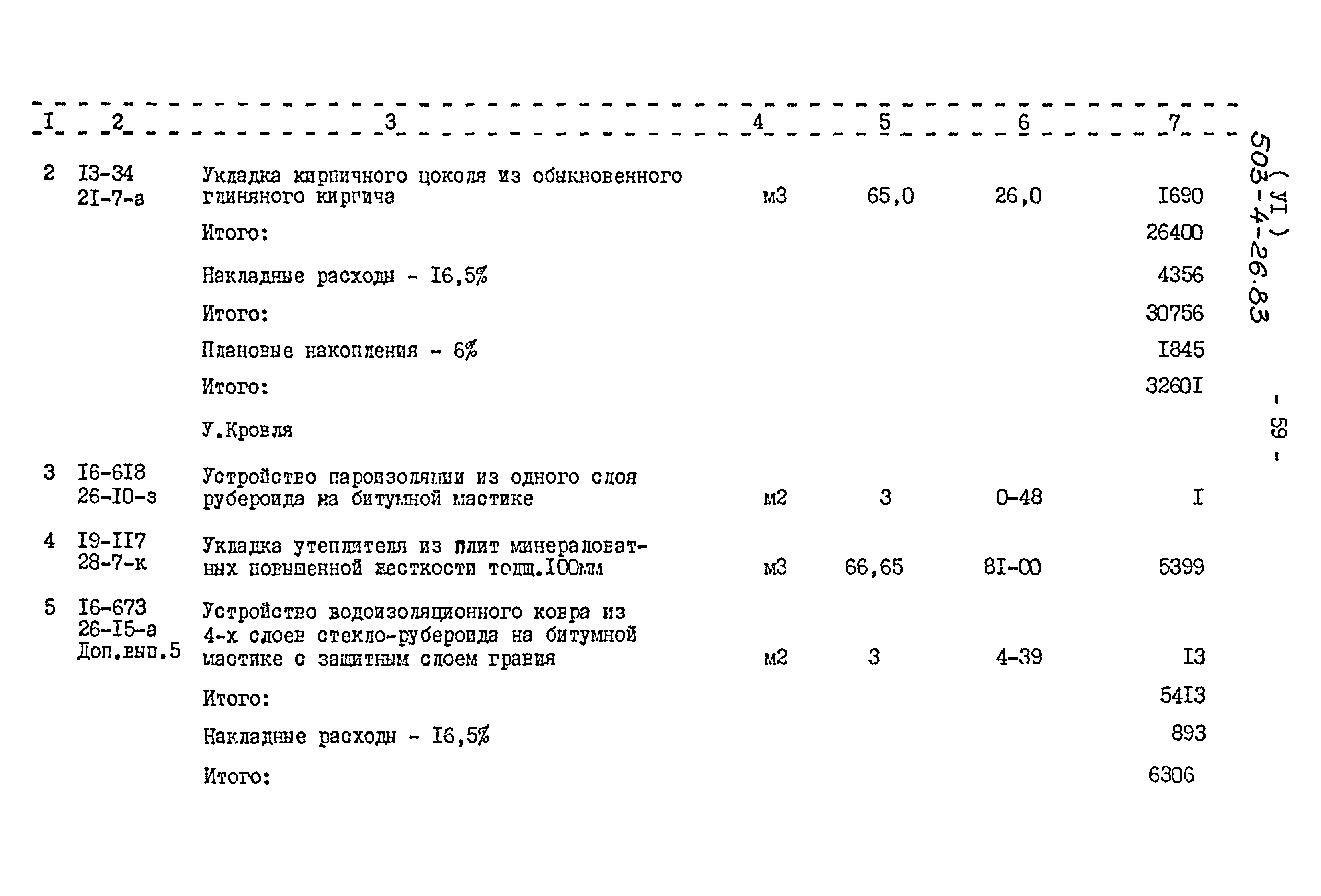 Типовой проект 503-4-26.83