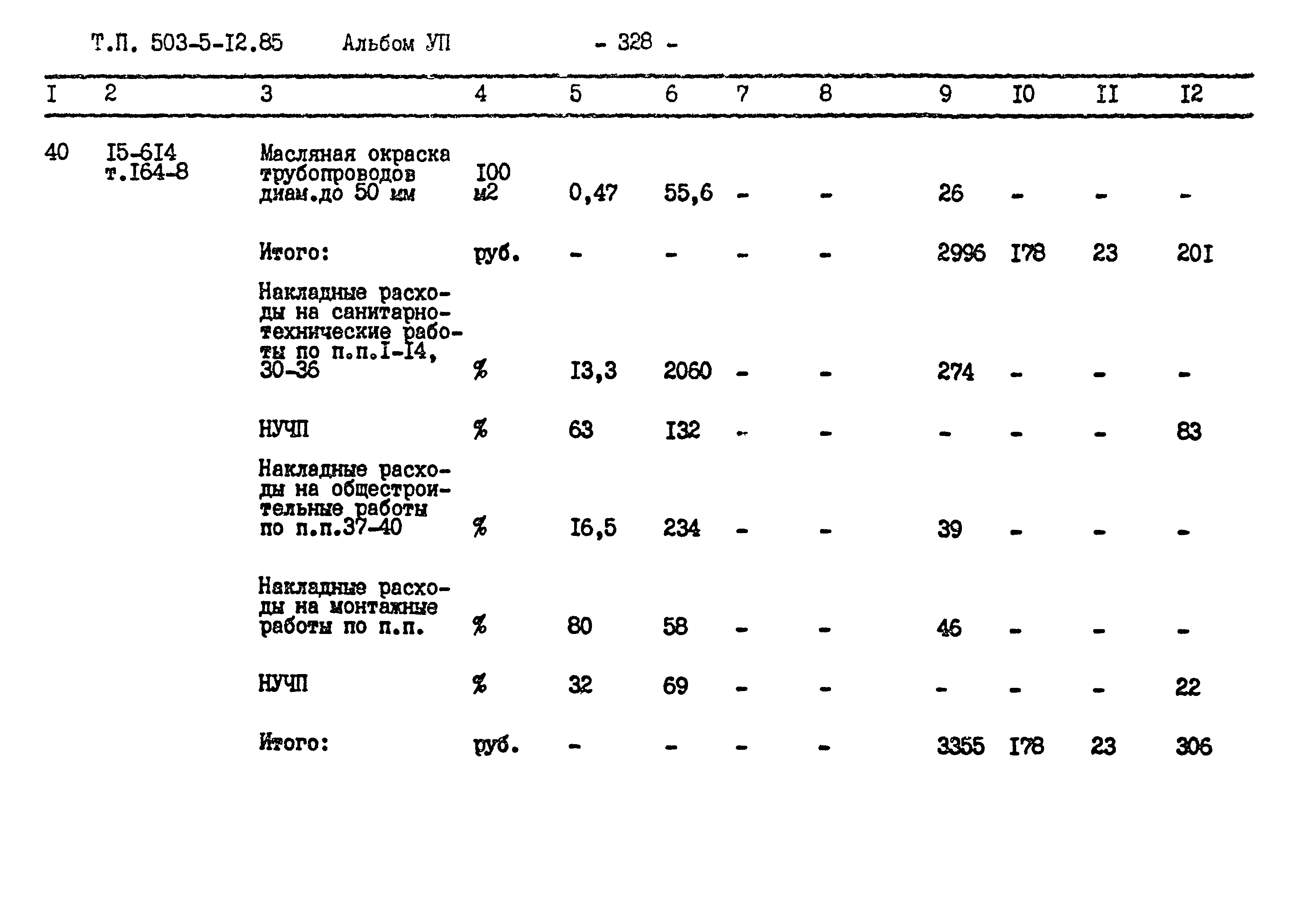 Типовой проект 503-5-12.85