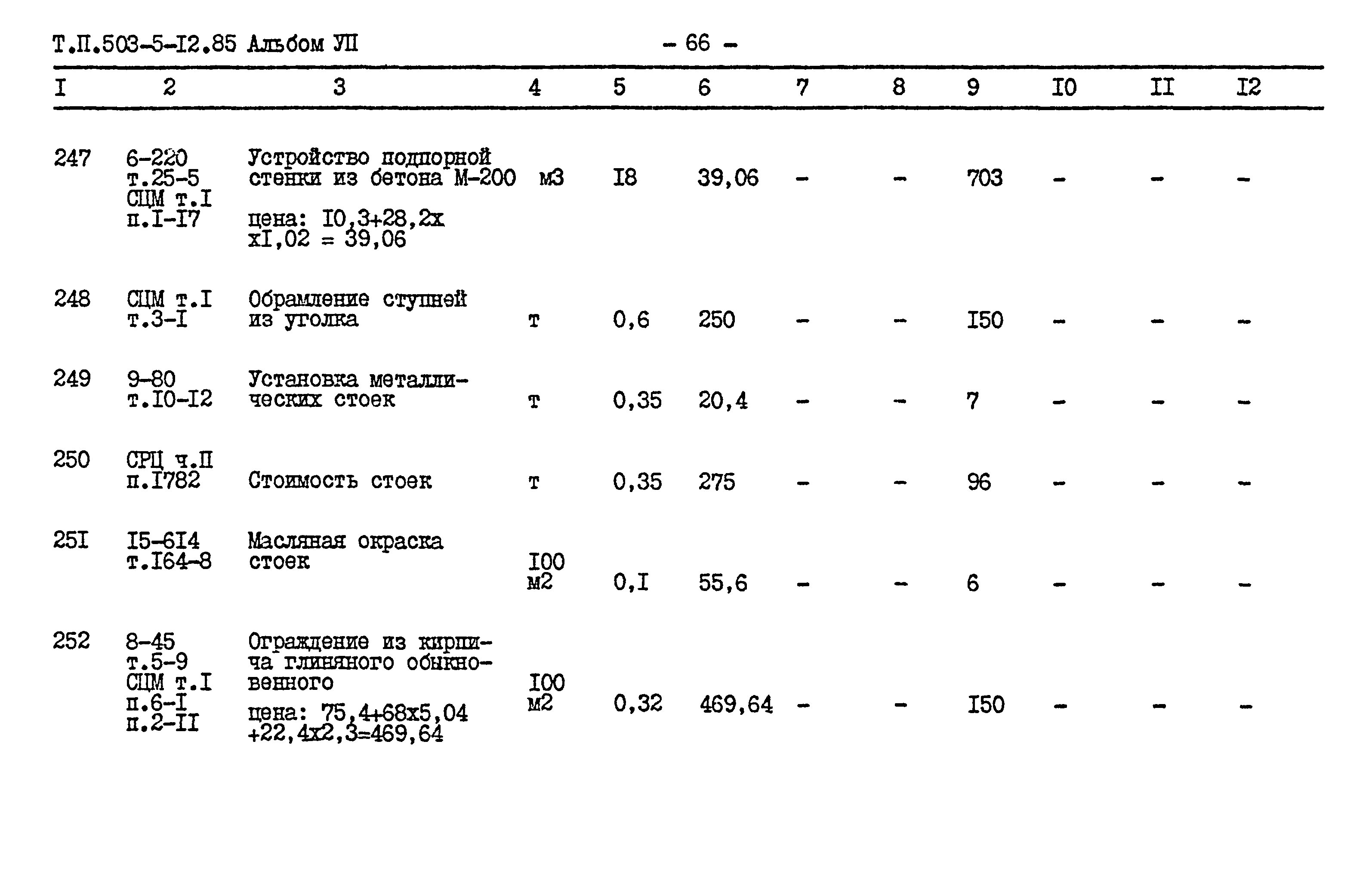 Типовой проект 503-5-12.85