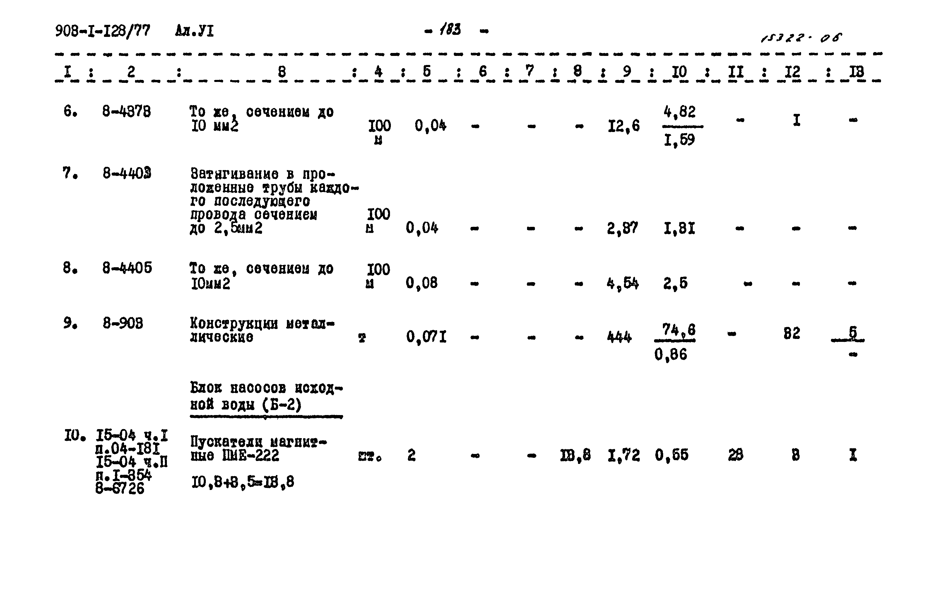 Типовой проект 903-1-128/77