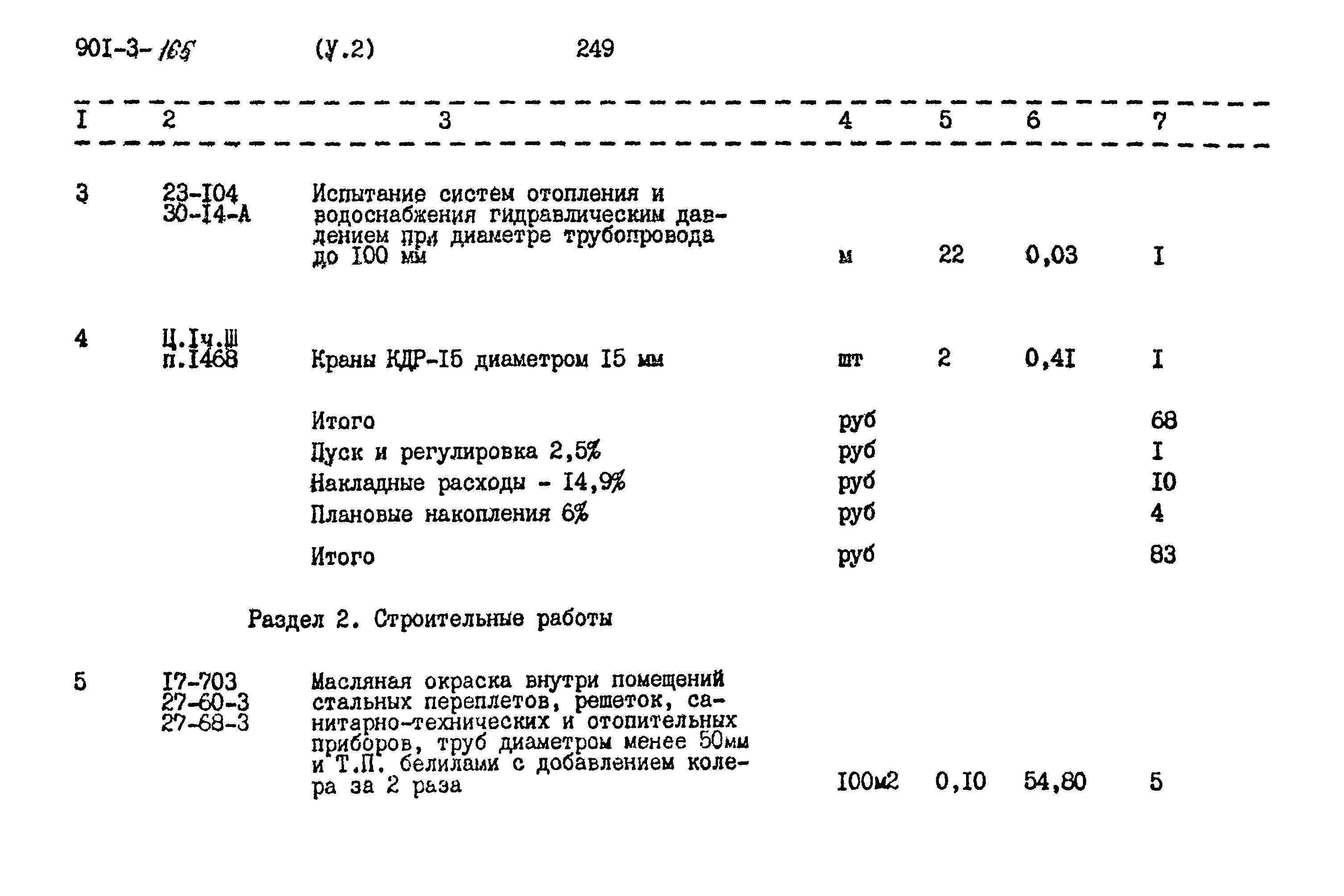 Типовой проект 901-3-165