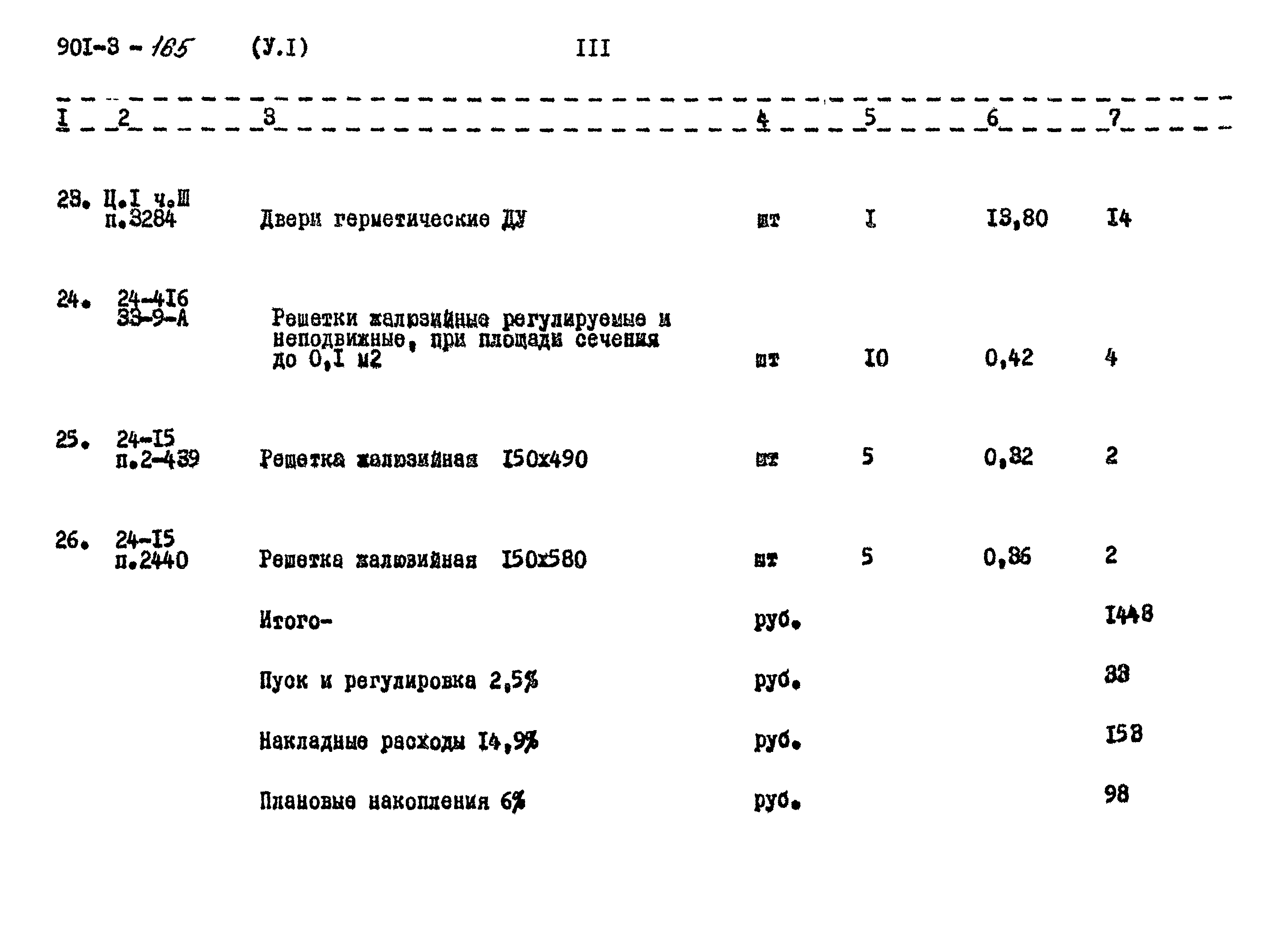 Типовой проект 901-3-165