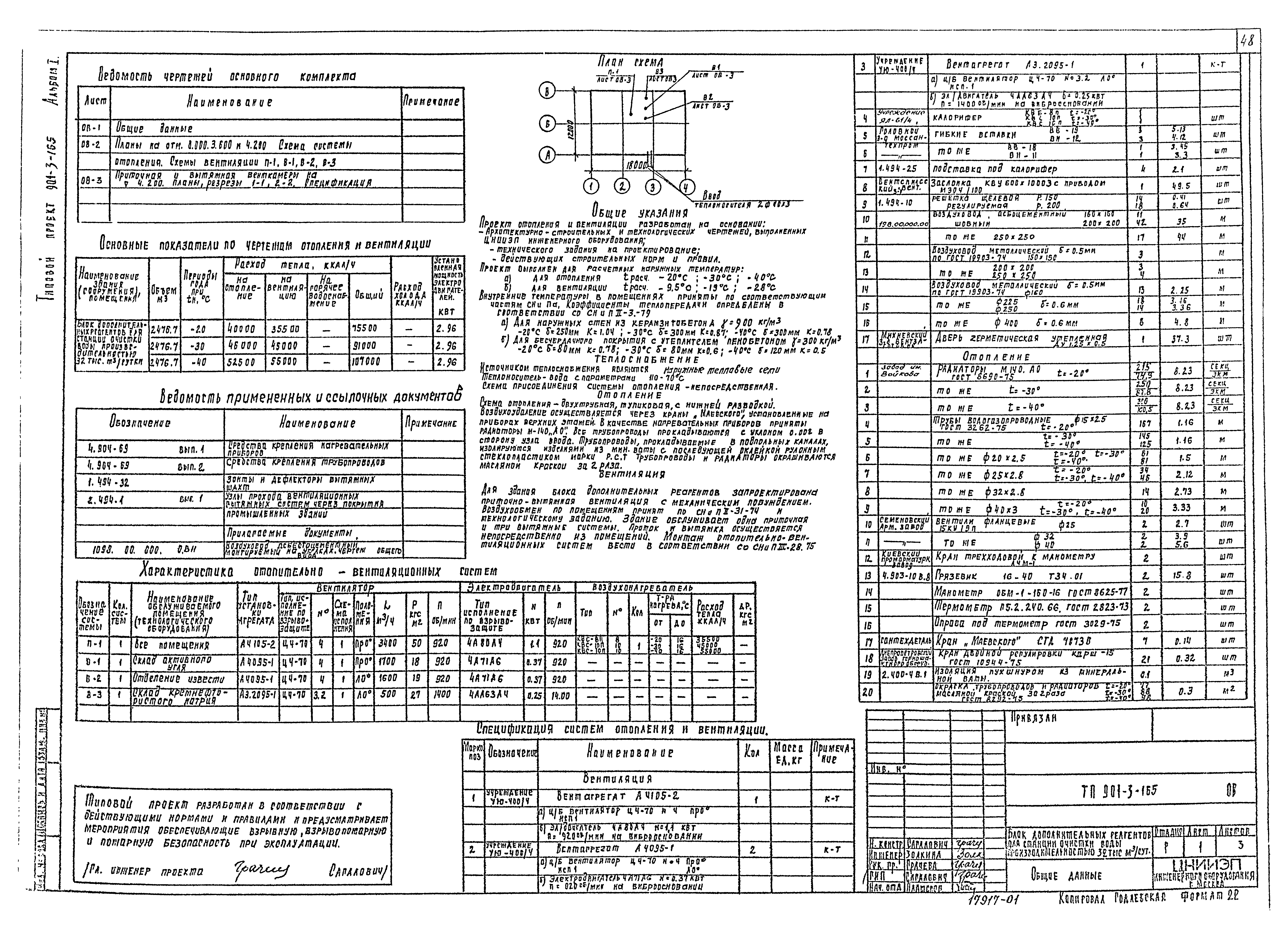 Типовой проект 901-3-165