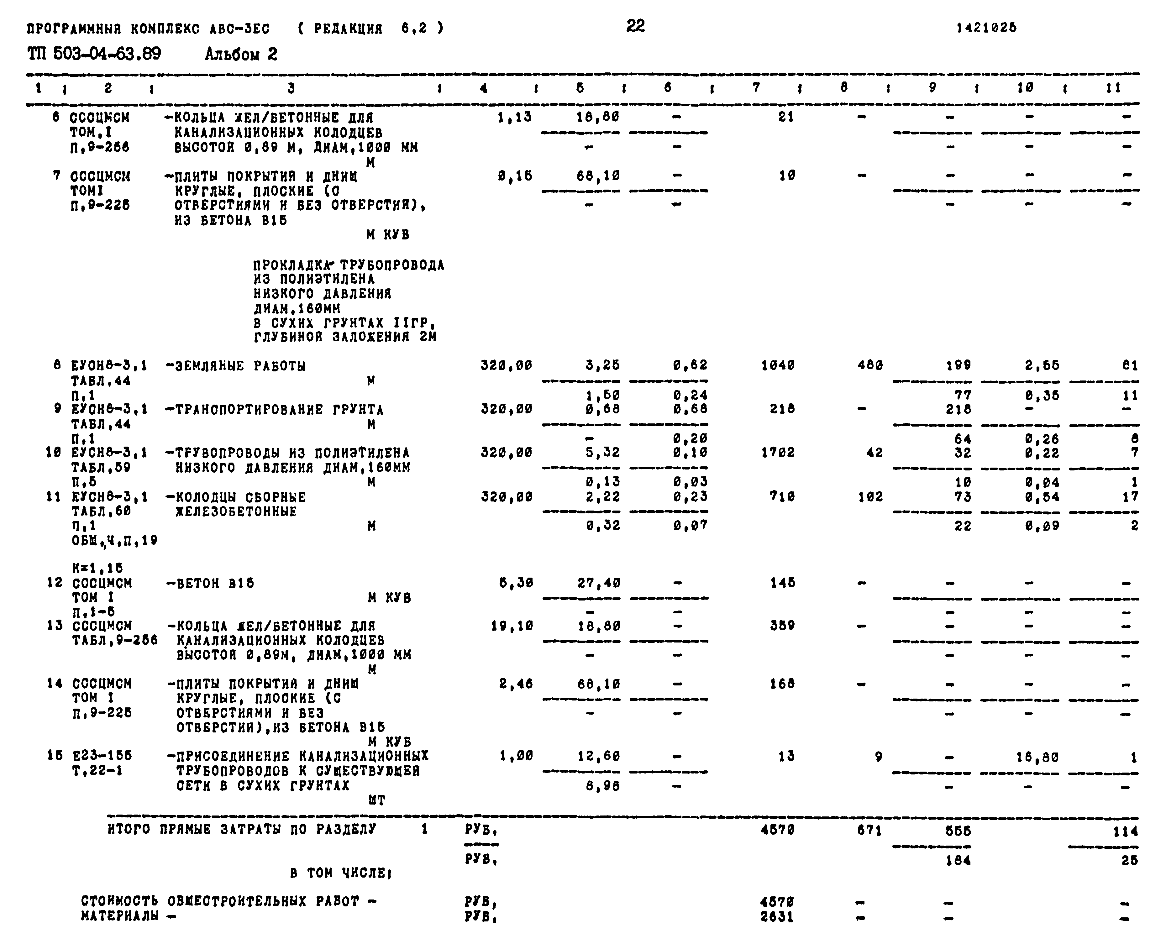 Типовой проект 503-04-63.89